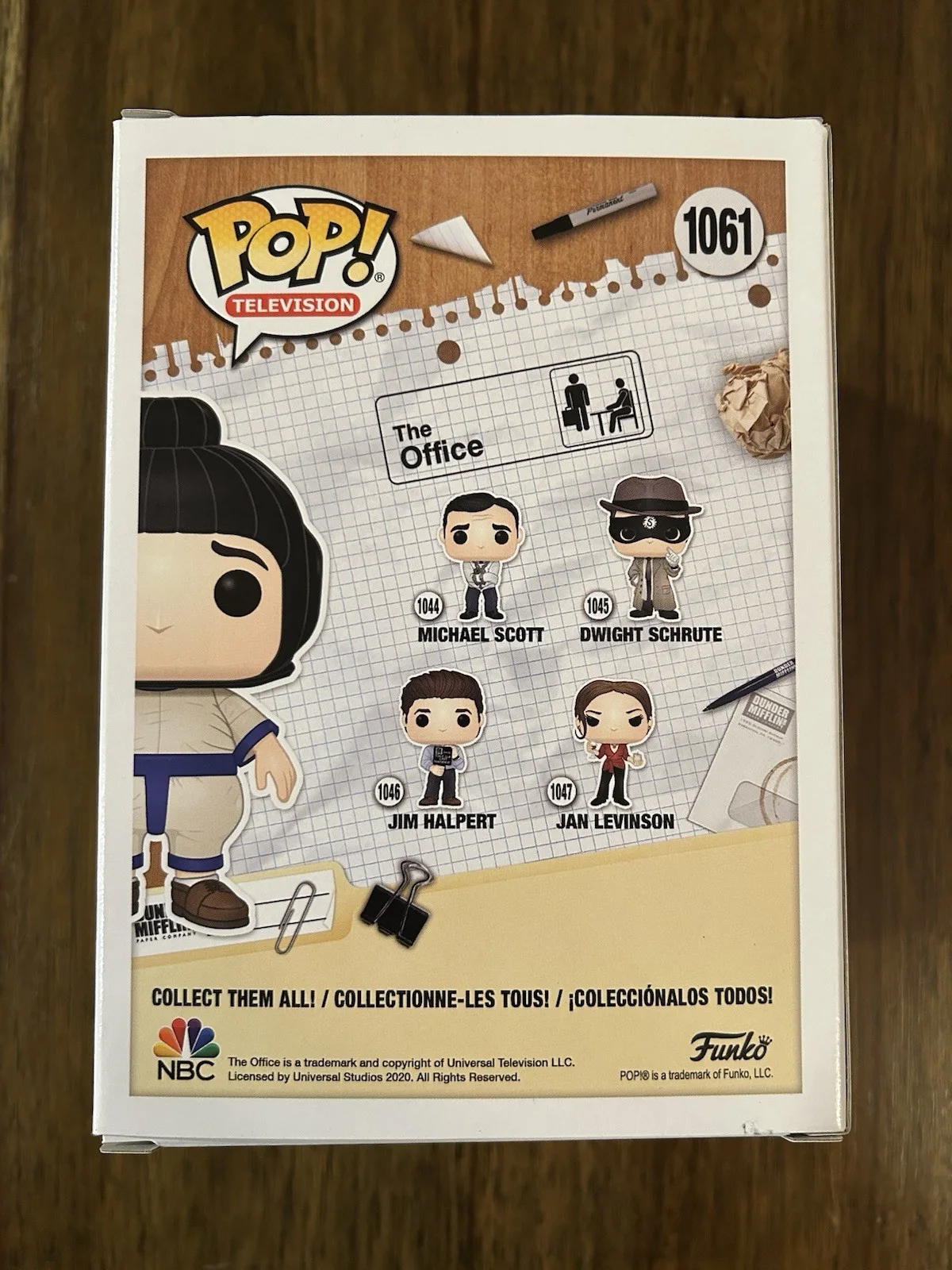 Ed Helms ‘The Office’ Signed Autographed ‘Andy Bernard’ Funko Pop Beckett, изображение 3