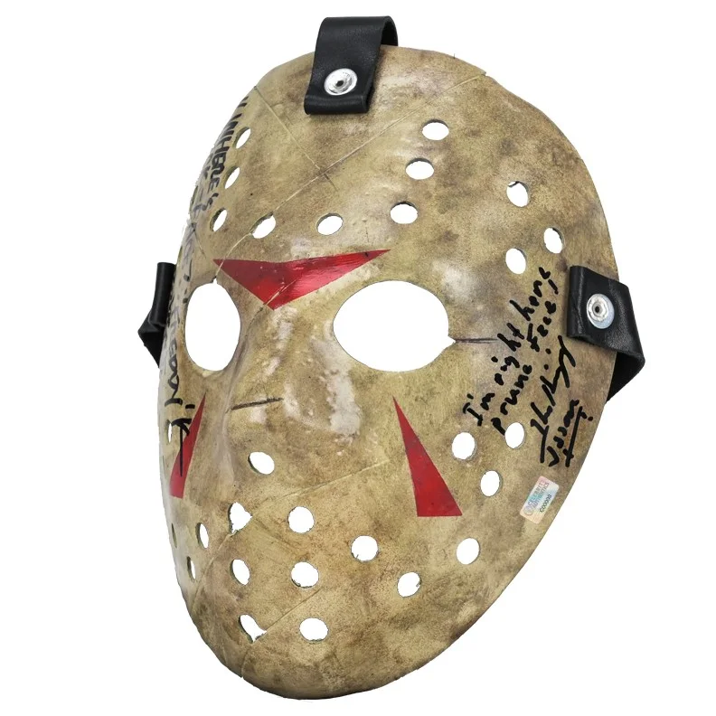 Robert Englund, Ken Kirzinger — Robert Englund, Ken Kirzinger Autographed Freddy vs Jason Mask with Inscriptions, изображение 4
