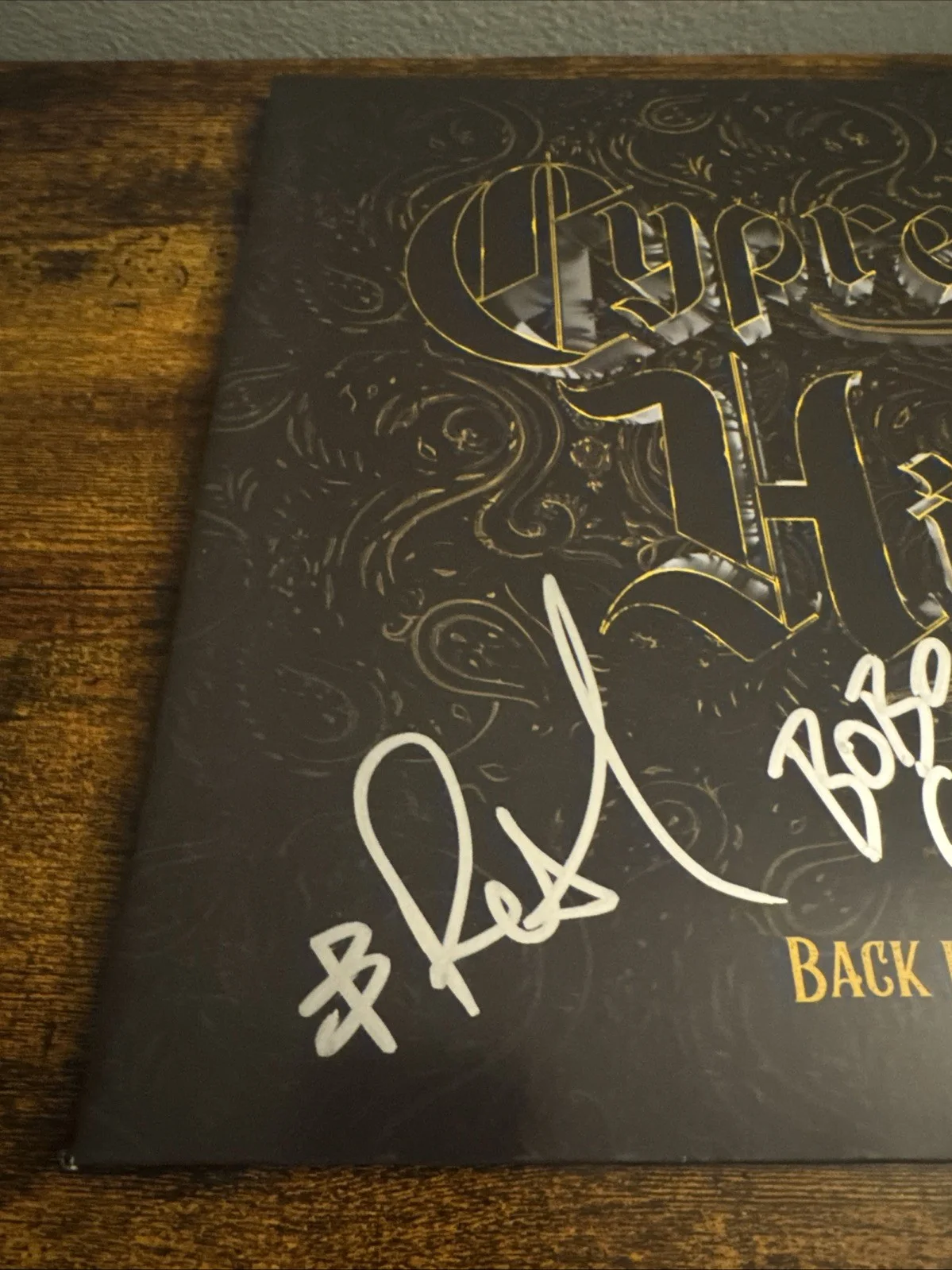 Cypress Hill Signed Autographed Vinyl LP Back In Black Beckett Coa B-real, image 4