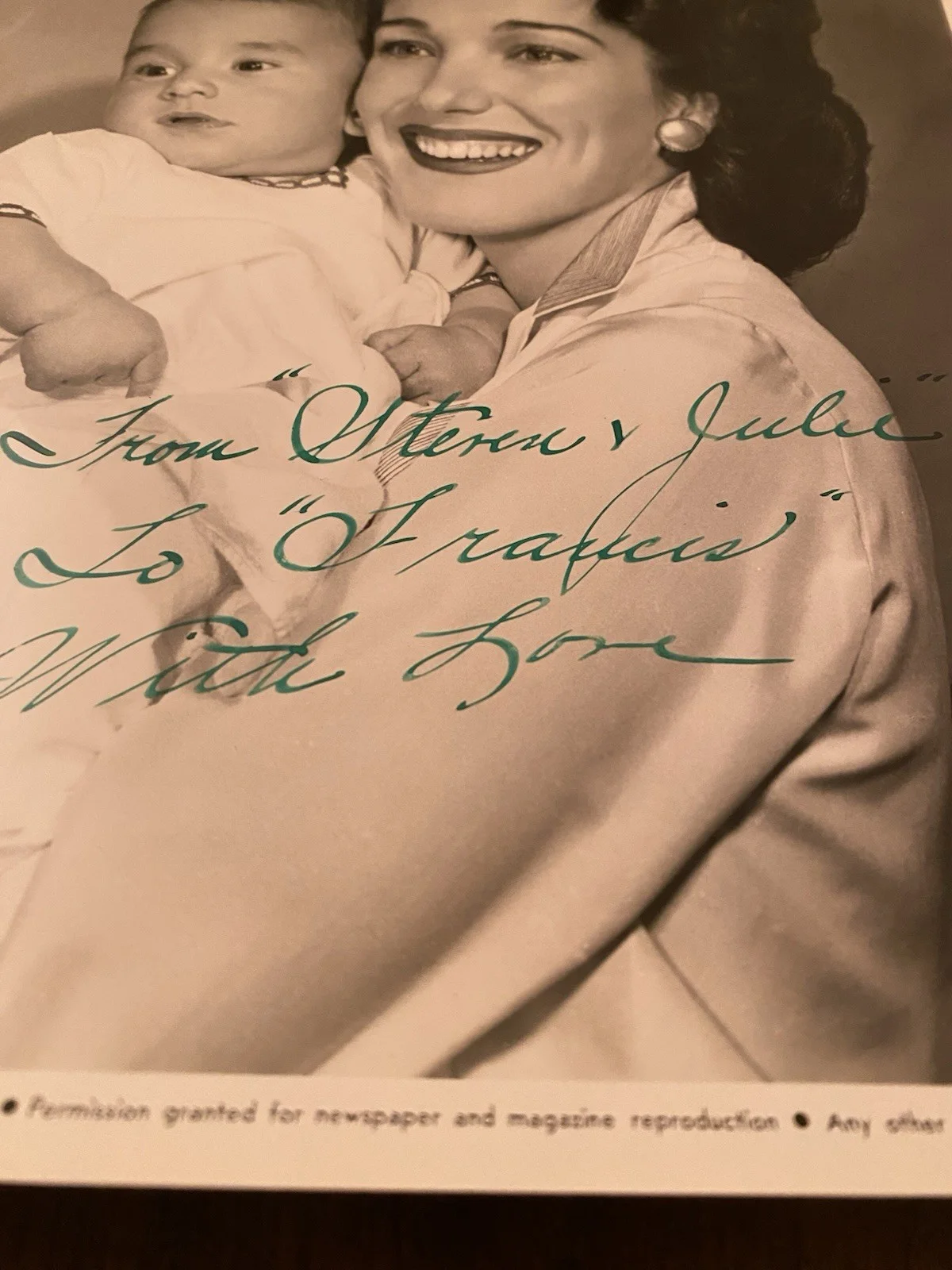 Julie Adams — Julie Adams Signed Autographed Vintage Photo With COA Creature From The Black, image 3