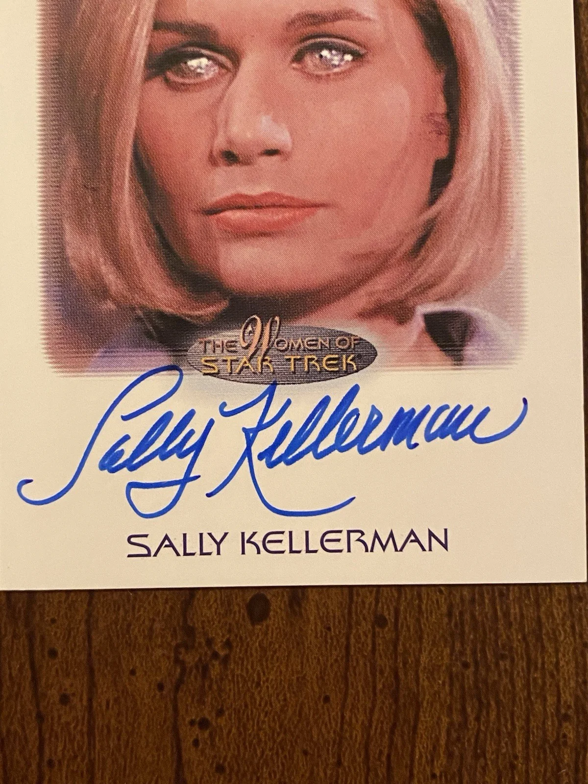 Sally Kellerman — Sally Kellerman Signed Autographed Women Of Star Trek Trading Card Rittenhouse, изображение 2