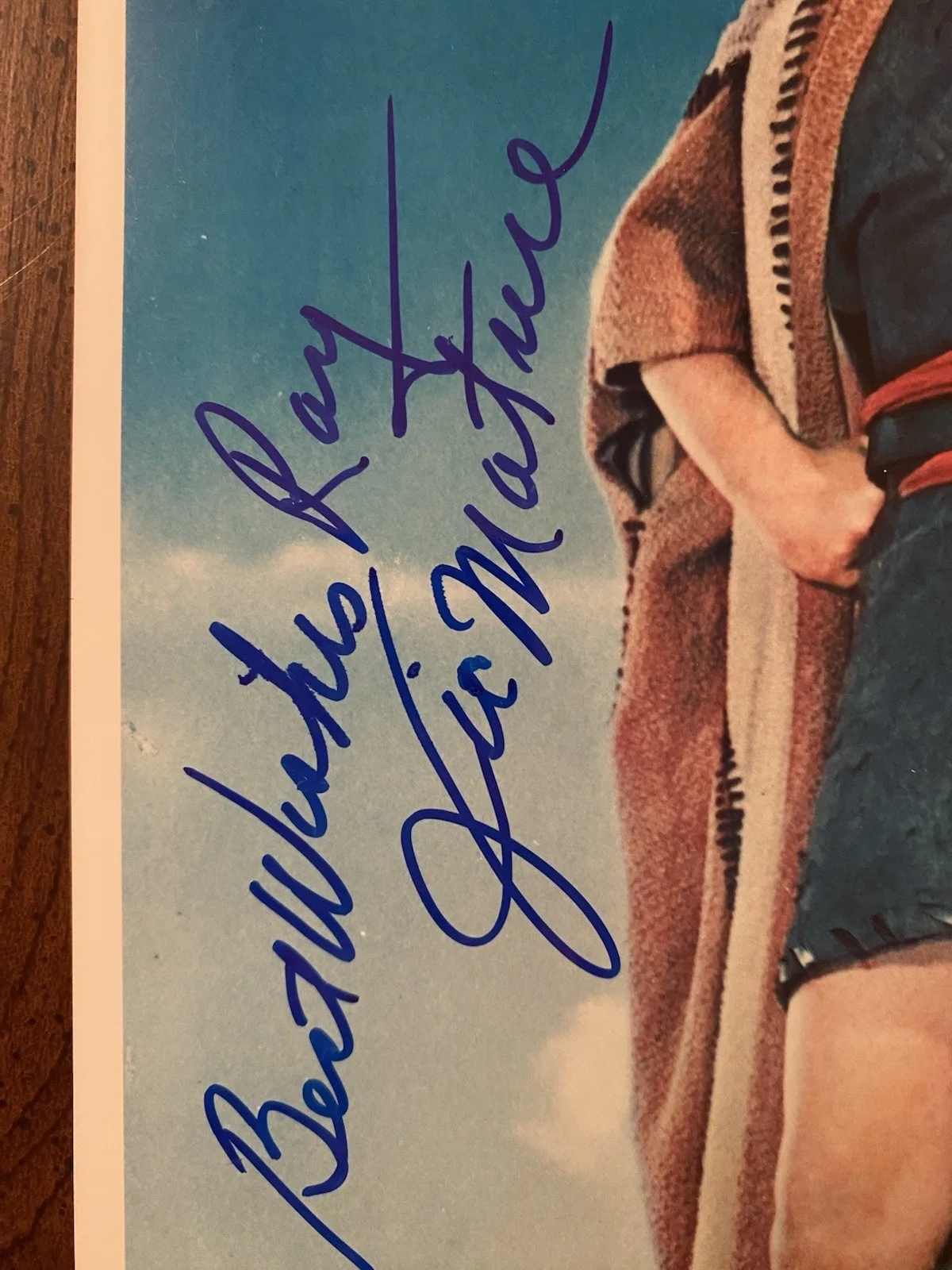 Victor Mature — Victor Mature Signed Autographed 8x10 Photo With COA Samson And Delilah The Robe, image 2