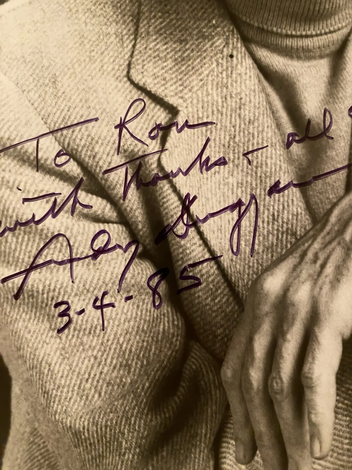 Andrew Duggan — Andrew Duggan Signed Autographed Photo With COA Lancer Gunsmoke Bonanza Bourbon, изображение 2
