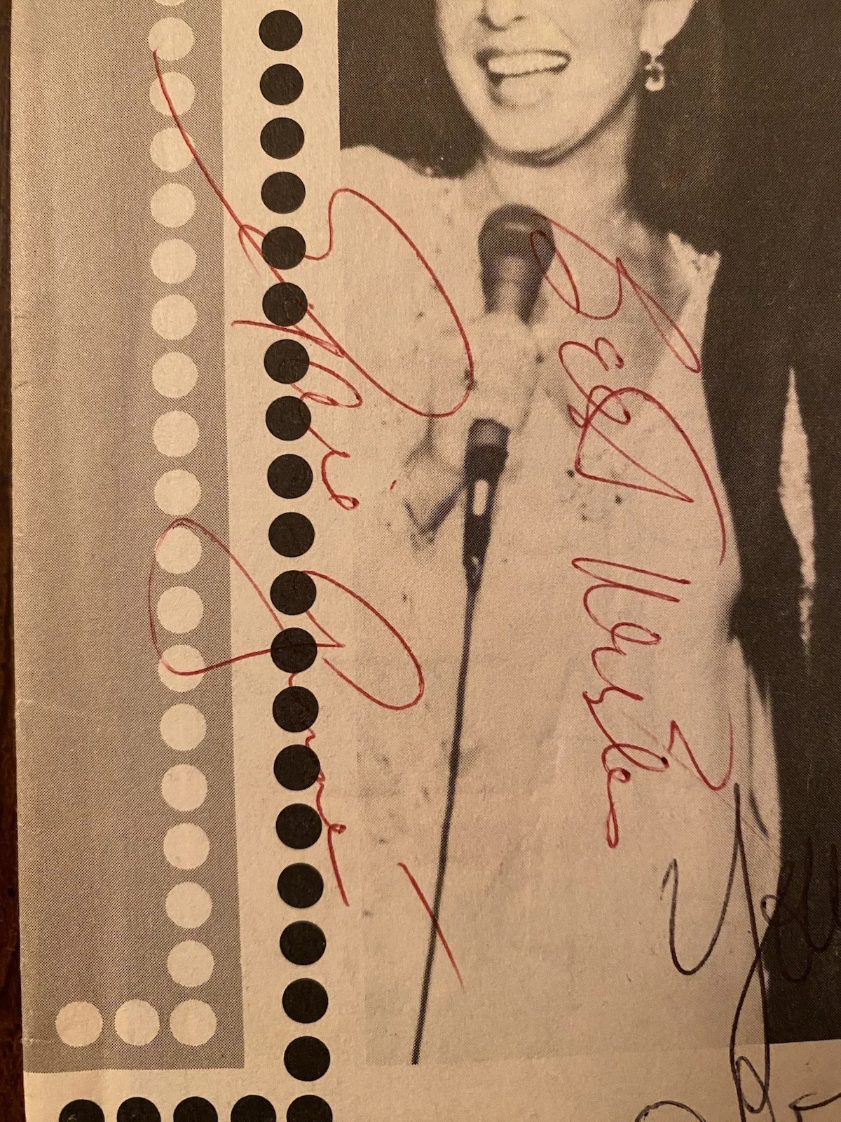 Steve Lawrence Eydie Gorme Signed Autographed Vintage Program With COA Singers, image 3