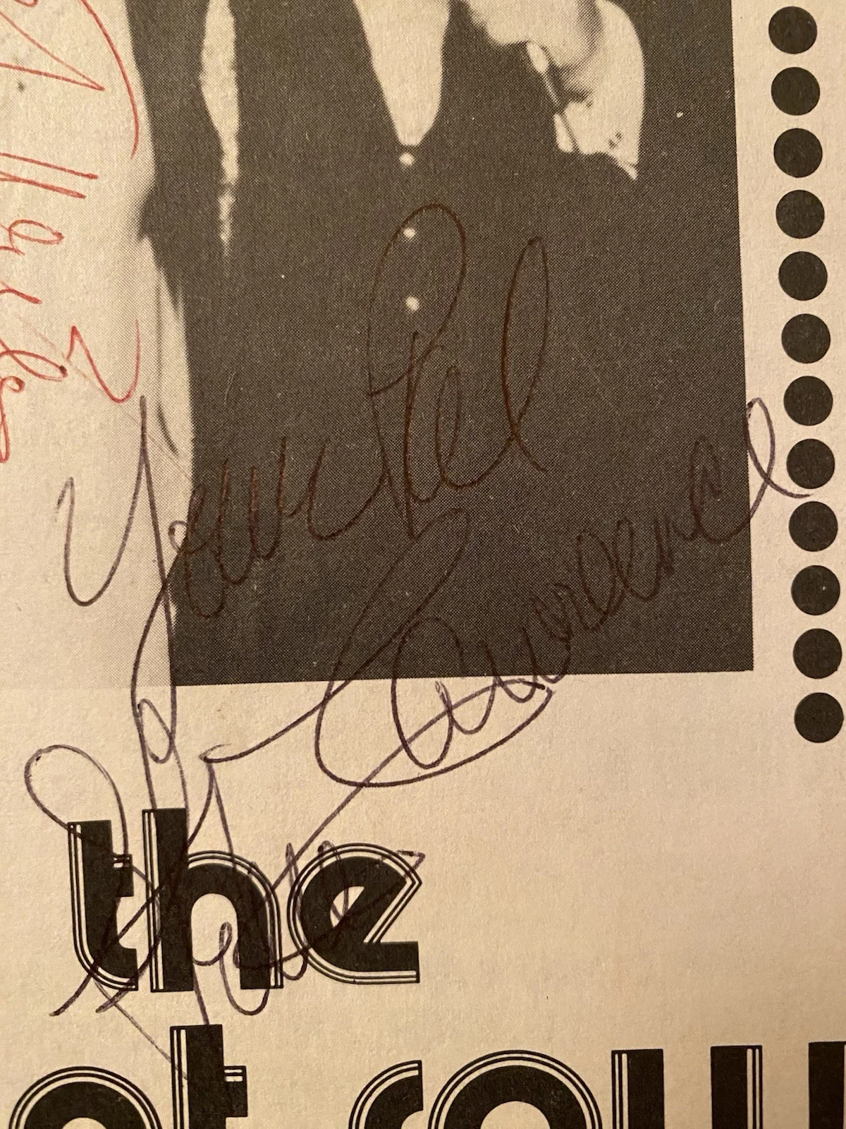 Steve Lawrence Eydie Gorme Signed Autographed Vintage Program With COA Singers, image 5