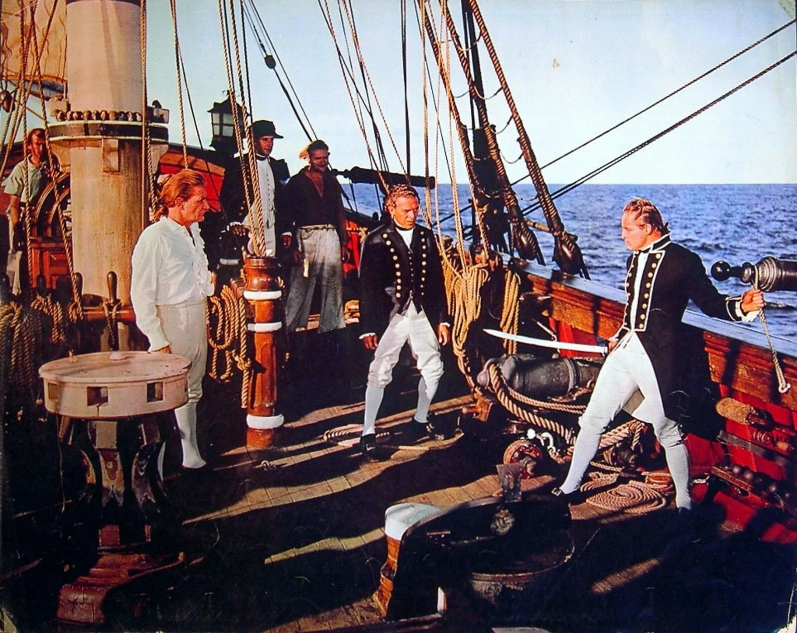 MUTINY ON THE BOUNTY 1962 Marlon Brando Trevor Howard 5 16x20 POSTERS, изображение 3