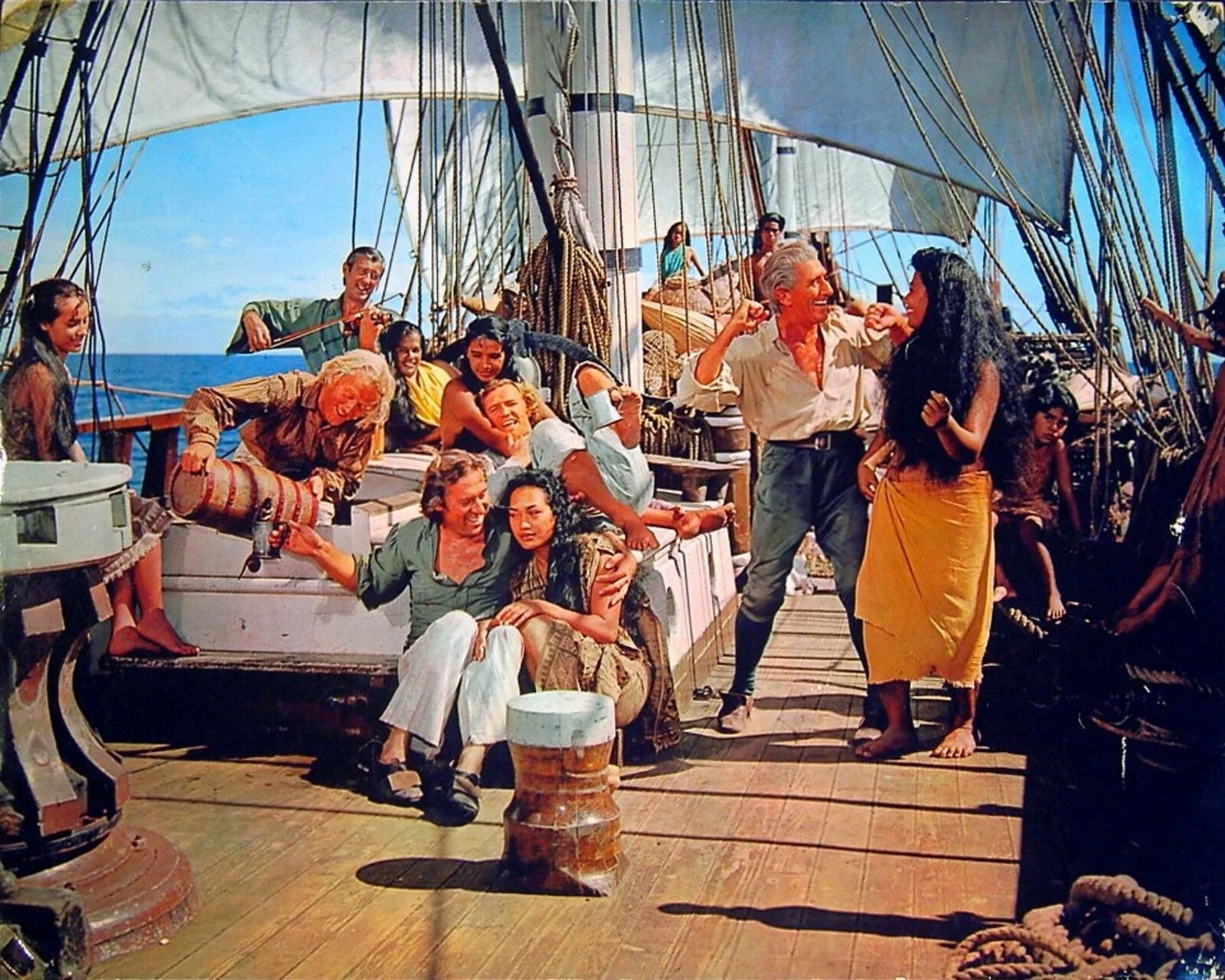 MUTINY ON THE BOUNTY 1962 Marlon Brando Trevor Howard 5 16x20 POSTERS, изображение 4