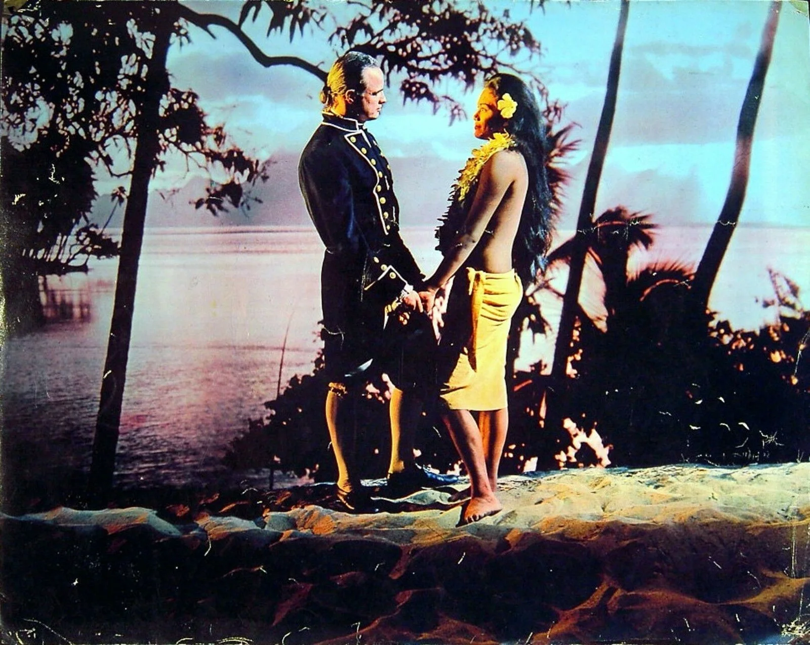 MUTINY ON THE BOUNTY 1962 Marlon Brando Trevor Howard 5 16x20 POSTERS, изображение 5