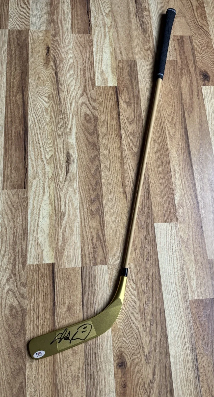 Adam Sandler — Adam Sandler Signed Happy Gilmore Gold Putter Golf Hockey PSA DNA COA Happy Rare