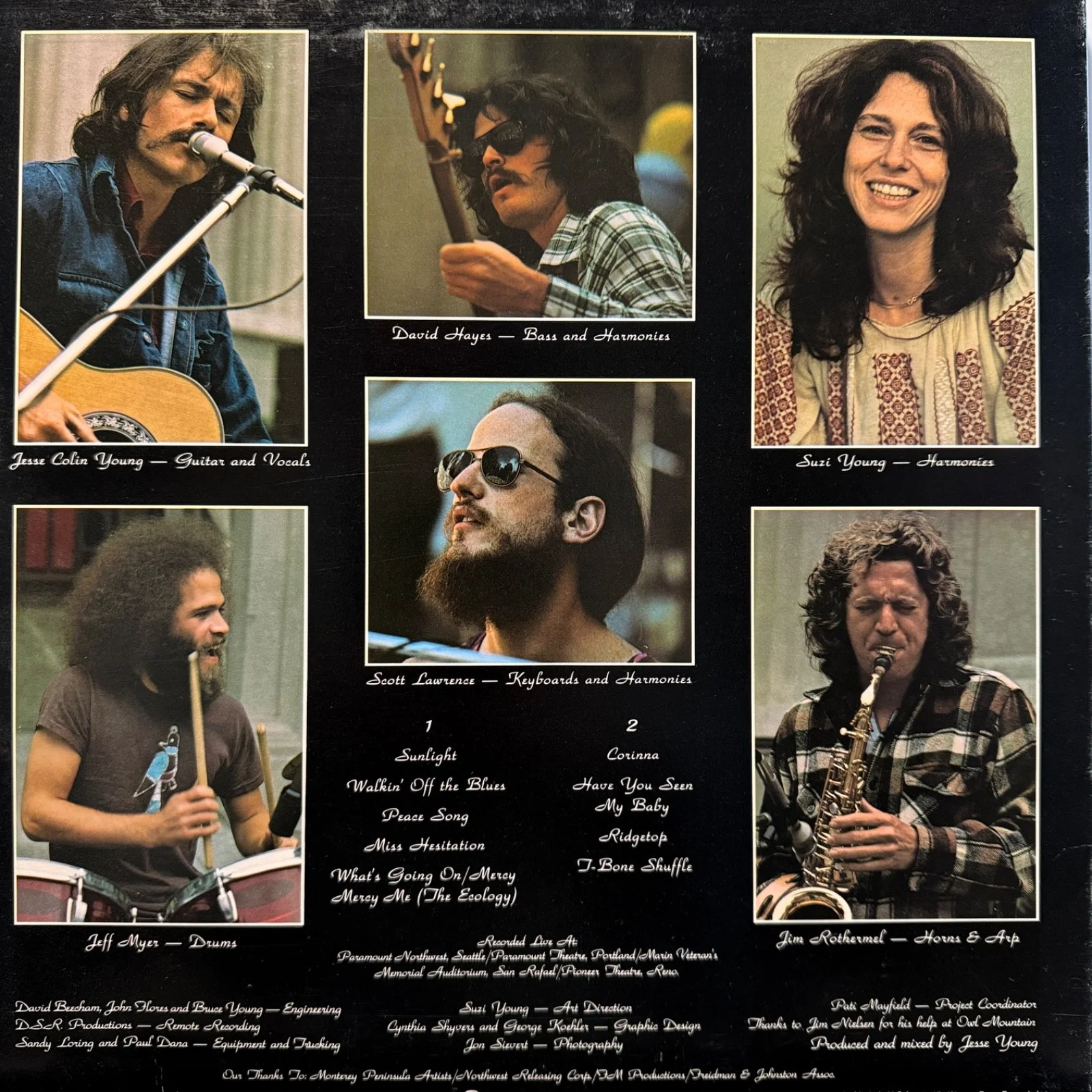 AUTOGRAPHED -JESSE COLIN YOUNG "On The Road" Warner Bros. BS 2913 us VINYL album, изображение 3