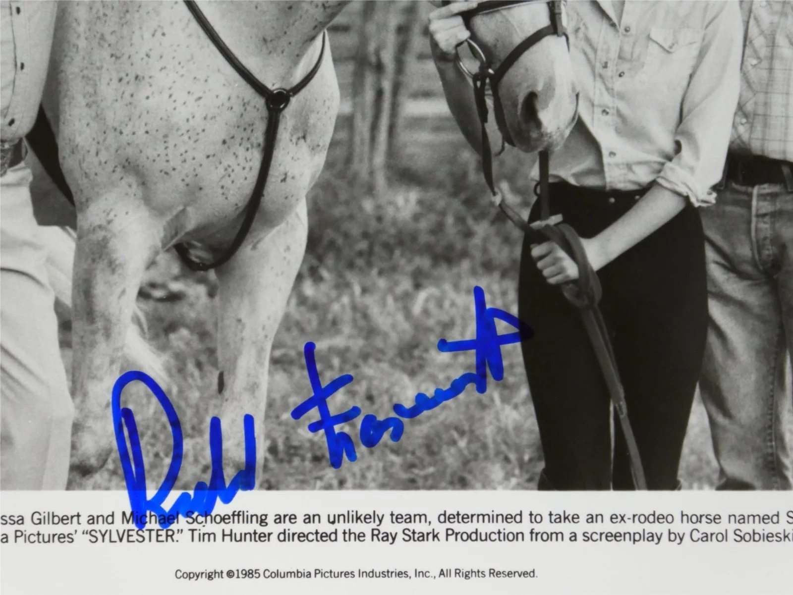 Richard Farnsworth — Richard Farnsworth Signed 8x10 Promo Photo Sylvester Autographed JSA COA, изображение 3