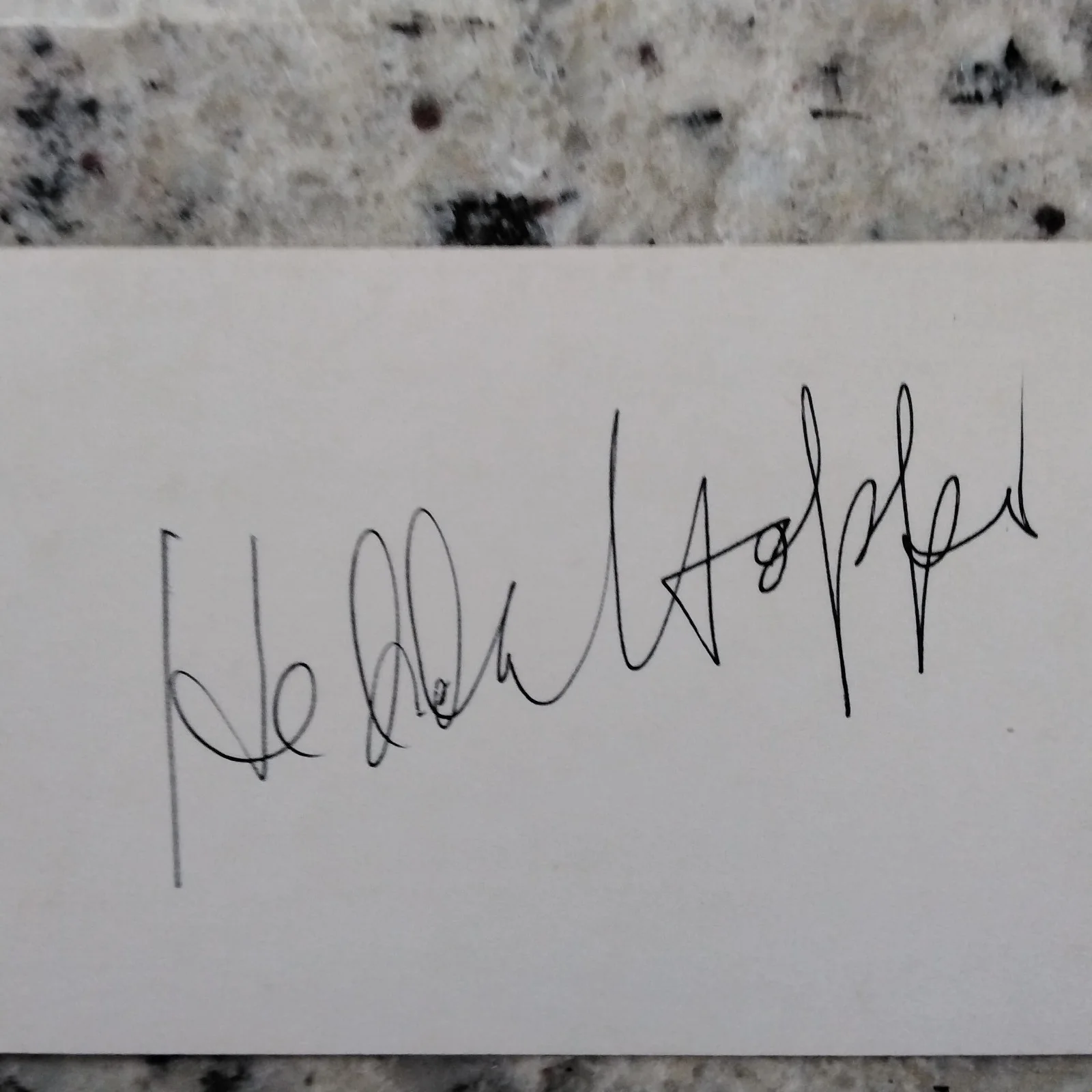 Hedda Hopper SIGNED Card Photo Gossip Columnist Movie Actress Sunset Blvd, изображение 5