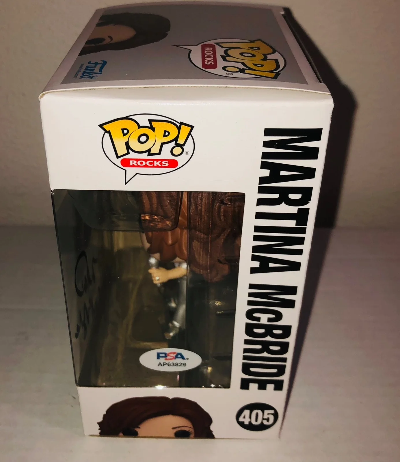 Martina McBride The Way That I Am Wild Angels Signed Funko Pop PSA RARE C, image 2