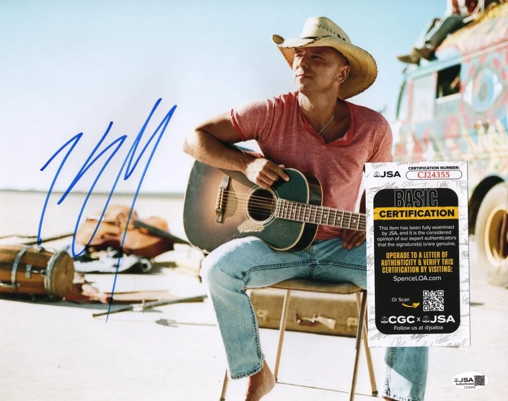 Kenny Chesney — Kenny Chesney Signed Autograph 11x14 Photo - Country Music King w/ JSA COA, изображение 2