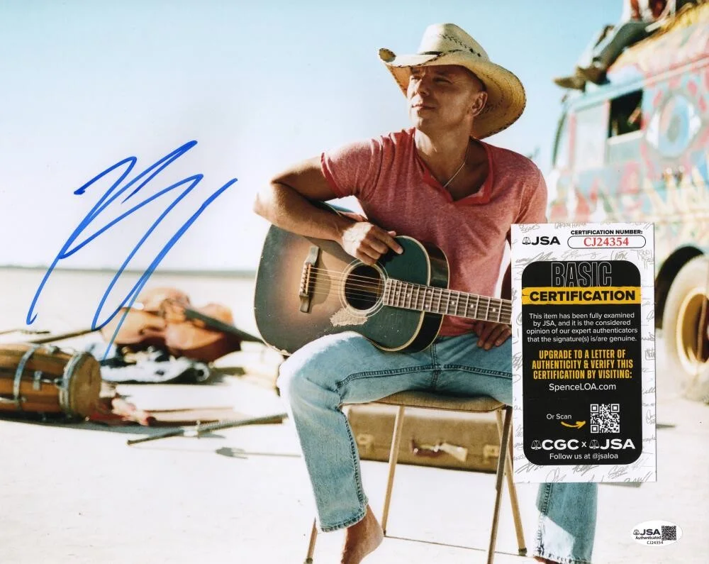 Kenny Chesney — Kenny Chesney Signed Autograph 11x14 Photo - No Shoes Nation w/ JSA COA, изображение 2