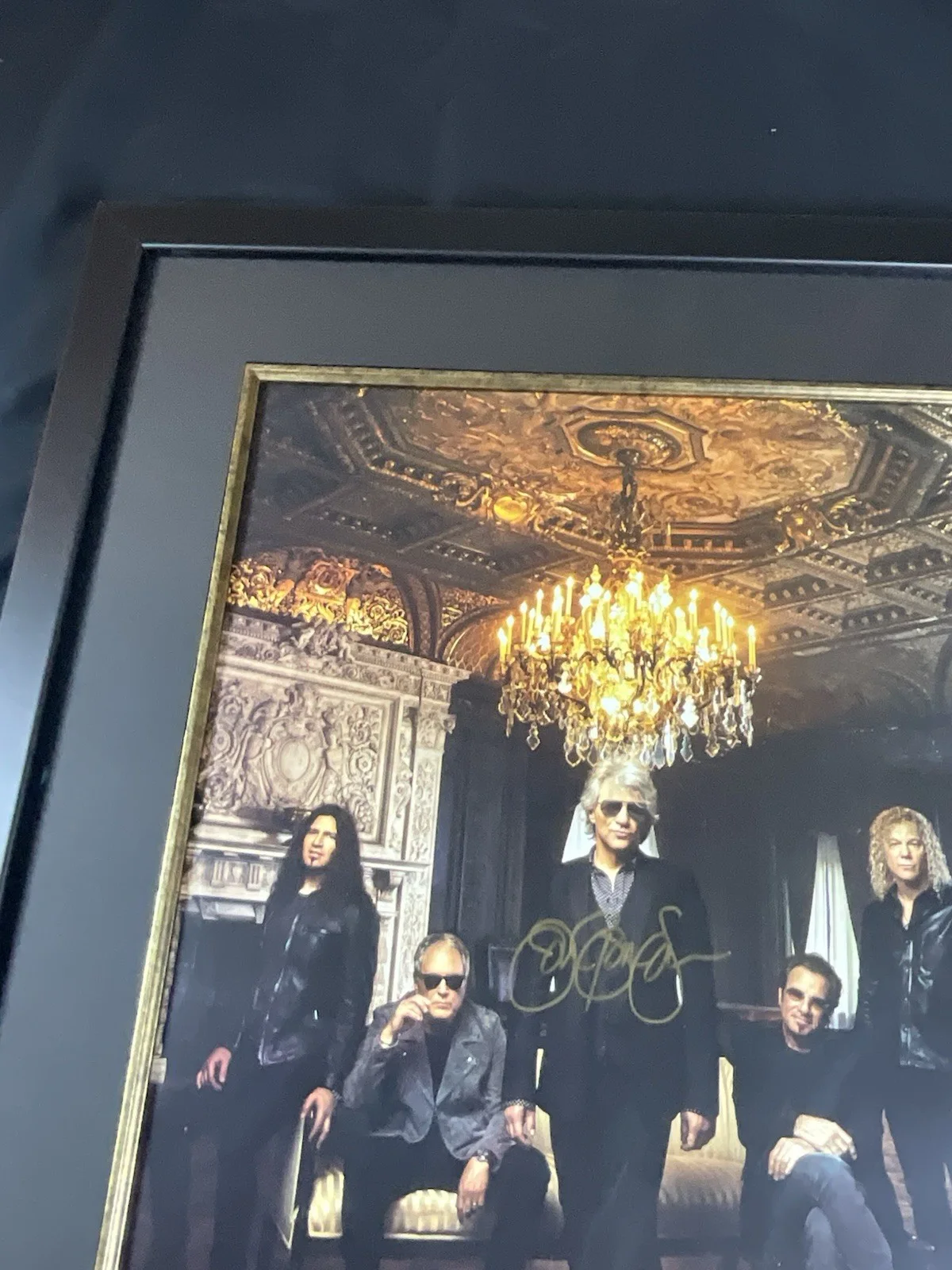 Jon Bon Jovi Signed Autograph Bon Jovi 2020 Poster PSA/DNA COA 20x27 Frame, image 3