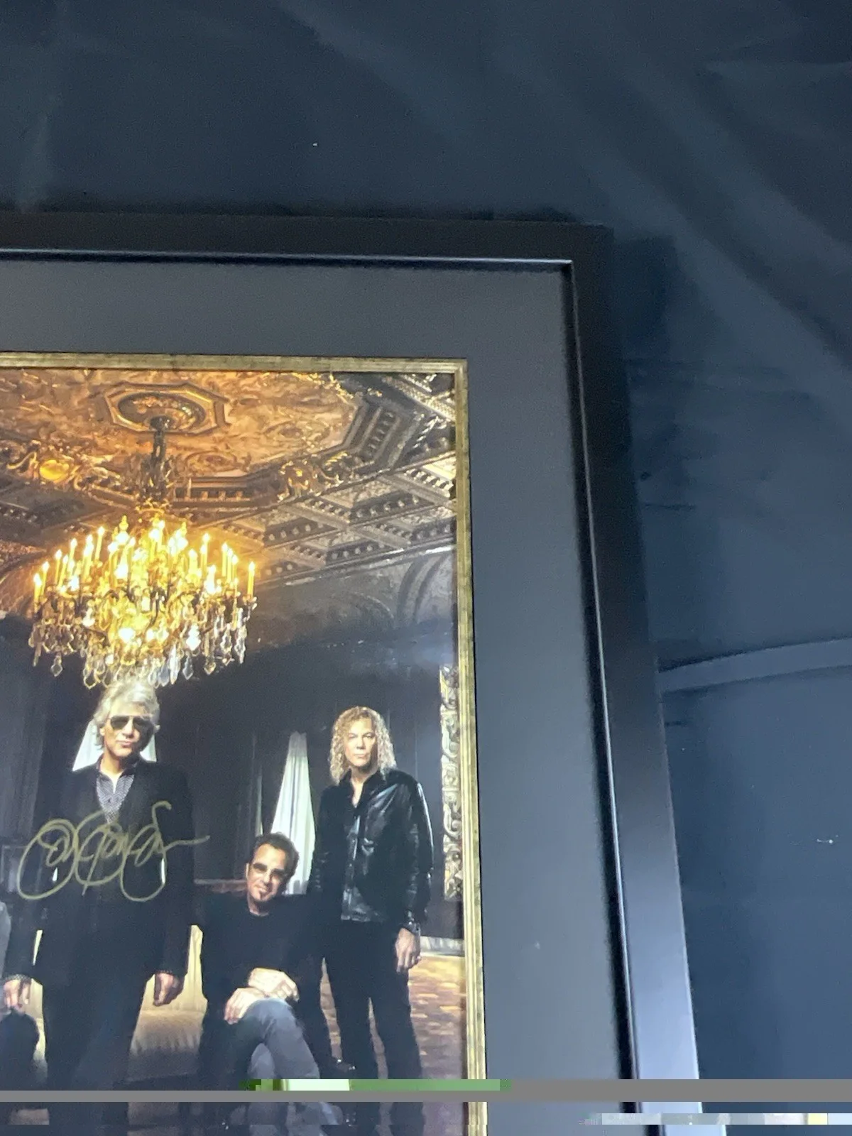 Jon Bon Jovi Signed Autograph Bon Jovi 2020 Poster PSA/DNA COA 20x27 Frame, image 4