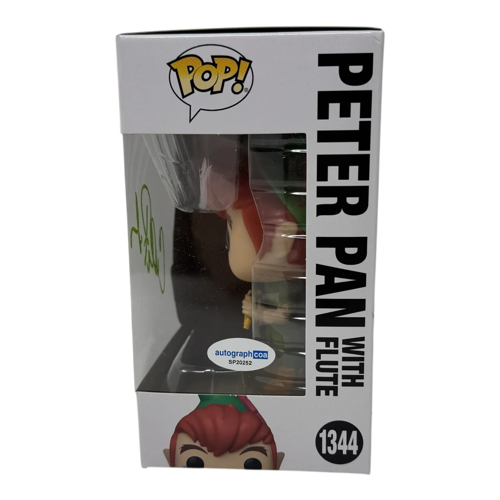 CATHY RIGBY — Cathy Rigby Signed Peter Pan With Flute Funko Pop #1344 Disney Autograph ACOA, изображение 3