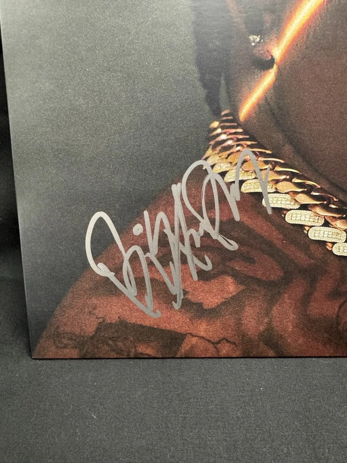 BigXThaPlug Autograph Signed Take Care Vinyl LP Rap Music Texas The Largest COA, изображение 2
