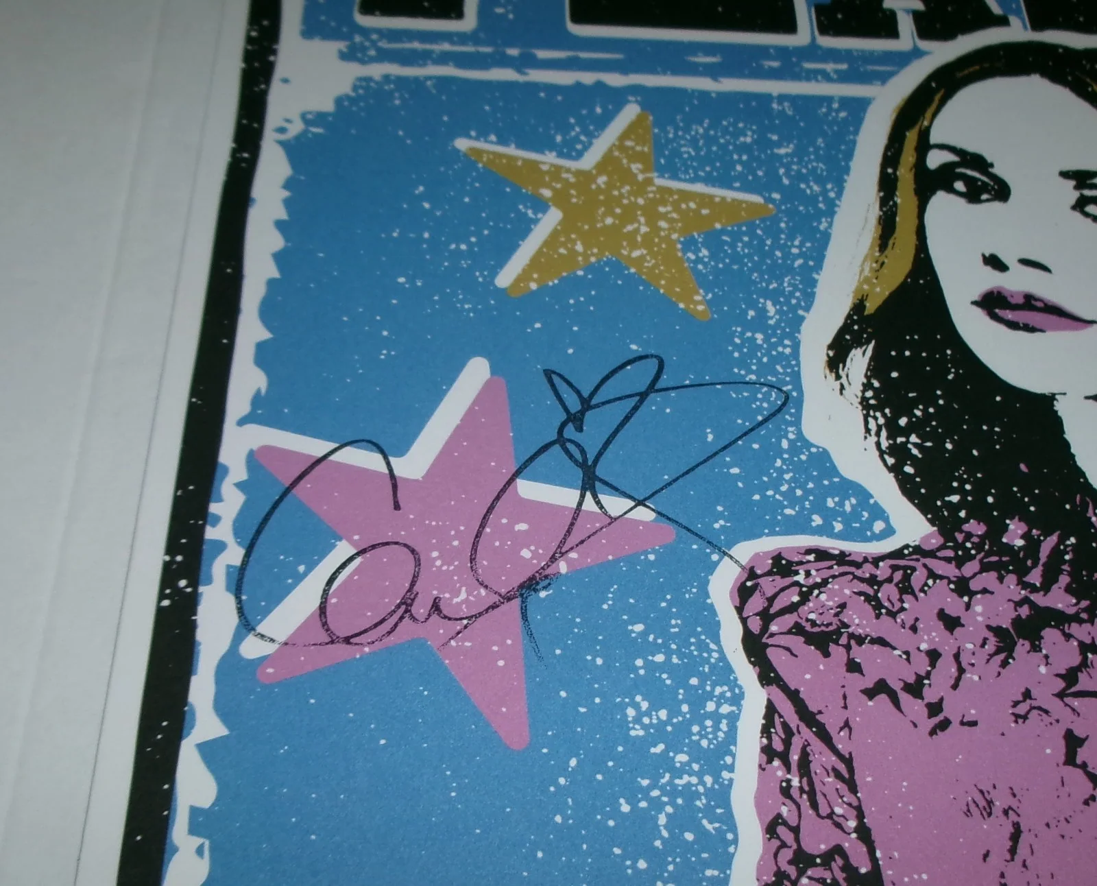 Carly Pearce Signed 11X17 Live On Tour 2023 Poster JSA CERT, изображение 2