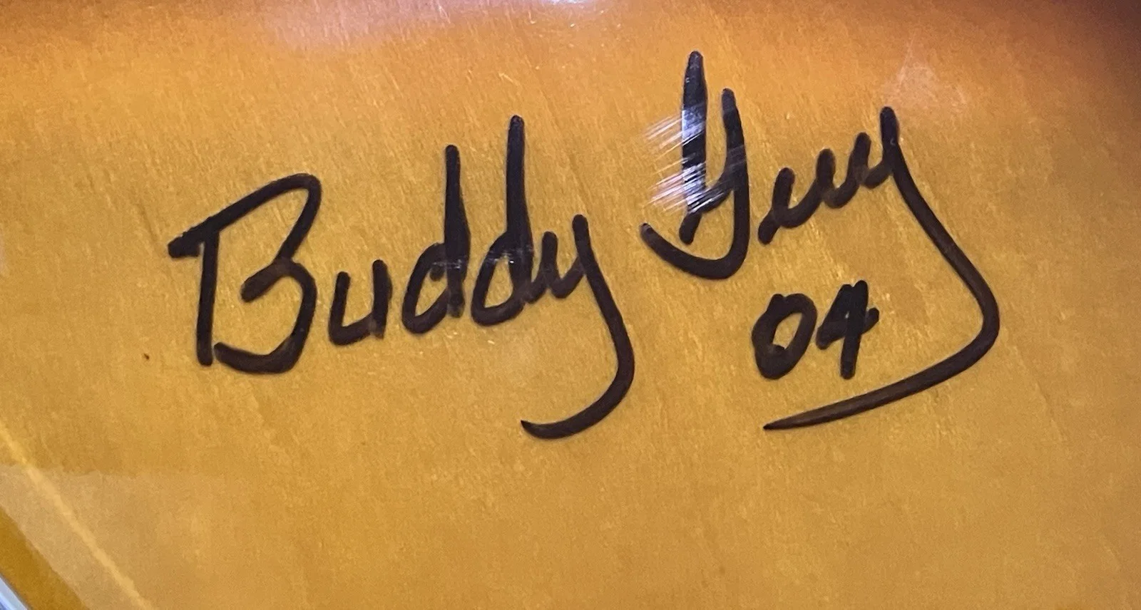 Buddy Guy — BUDDY GUY SIGNED AUTOGRAPH IBANEZ BRAND ELECTRIC GUITAR COA 2004 Konocti CA, изображение 3