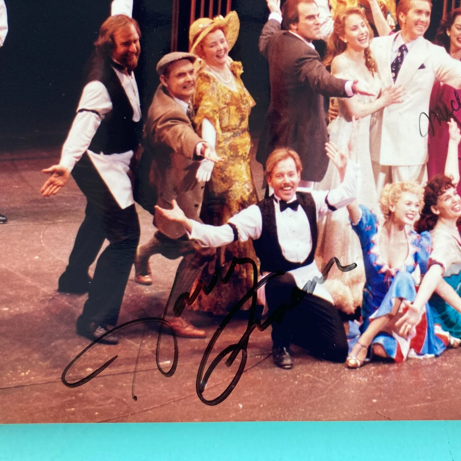 Harry Groener Jane Connell Michele Pawk — Harry Groener Jane Connell Michele Pawk Signed Photo 10X8 Broadway Crazy for You, image 2