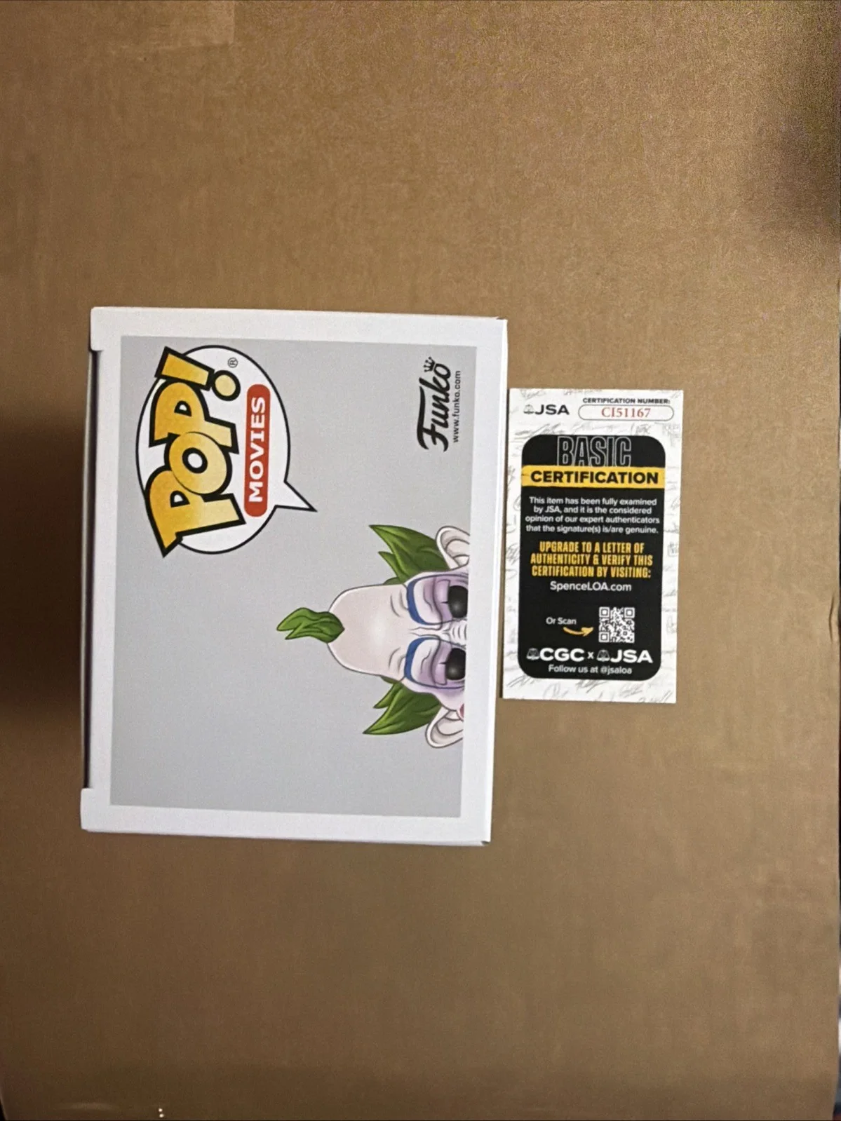 Stephen, Edward, Charles Chiodo — Chiodo Brothers Signed/Autographed Jumbo Funko Pop! Killer Klowns. JSA COA., изображение 5