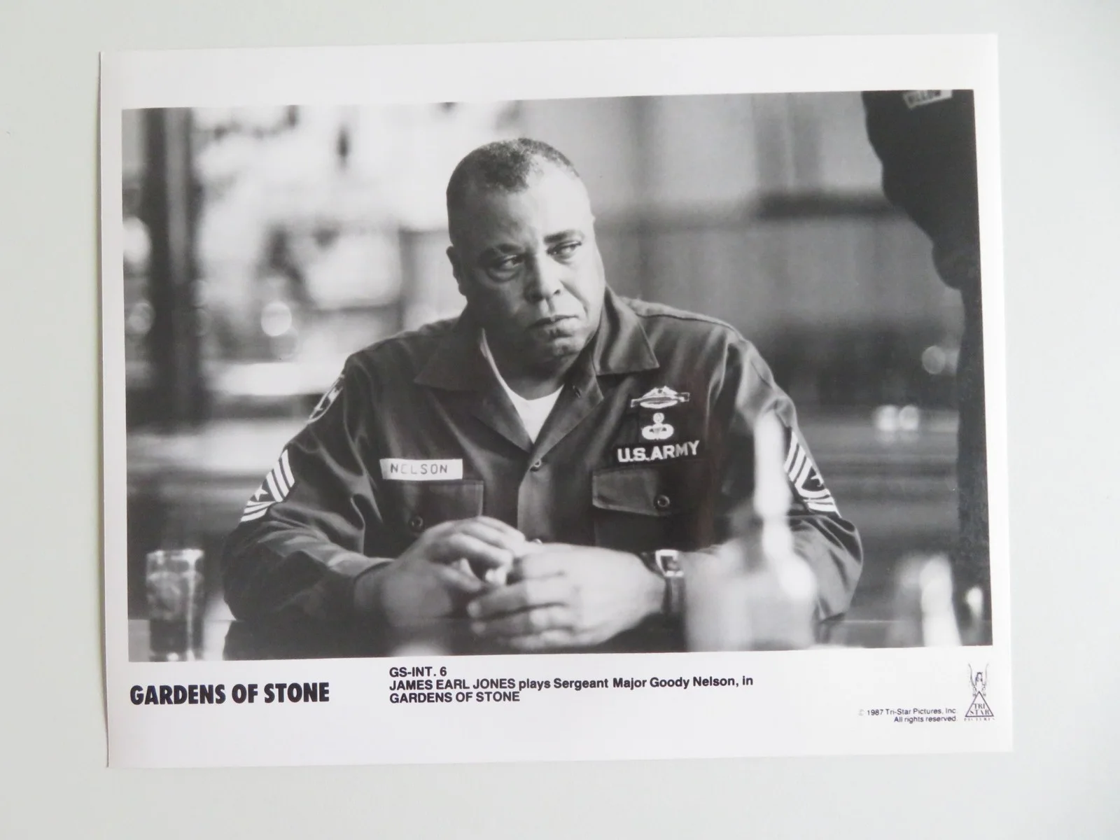 GARDENS OF STONE MOVIE STILL PHOTO LOT OF 8 JAMES CAAN ANJELICA HUSTON 1987, изображение 5