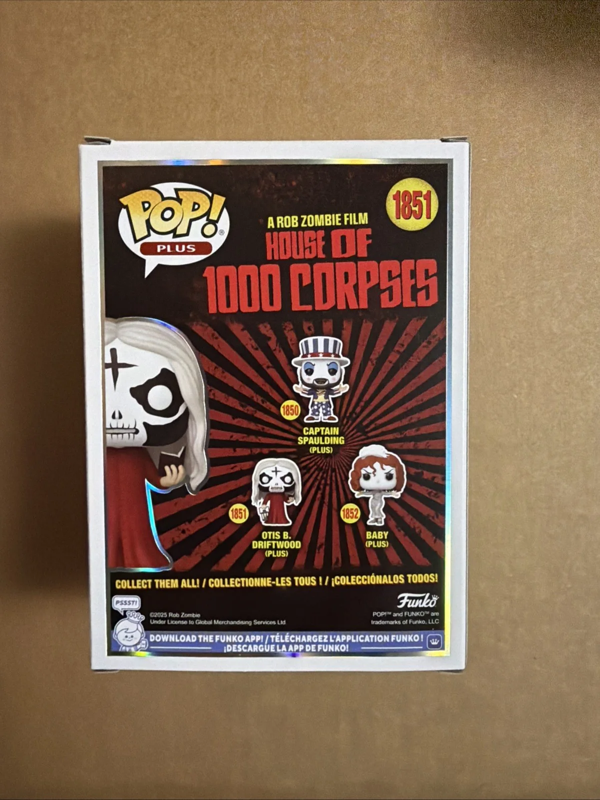 Bill Moseley — Bill Moseley Signed/Autographed Otis B. Driftwood Funko Pop! Beckett Witness COA, изображение 3