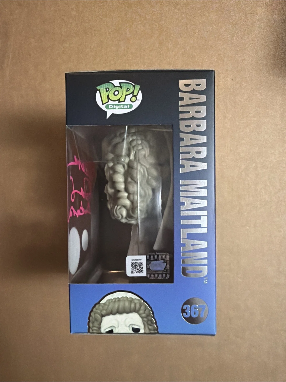 Geena Davis Signed/Autographed Barbara Maitland Funko Pop! OCCM COA. Rare., изображение 2