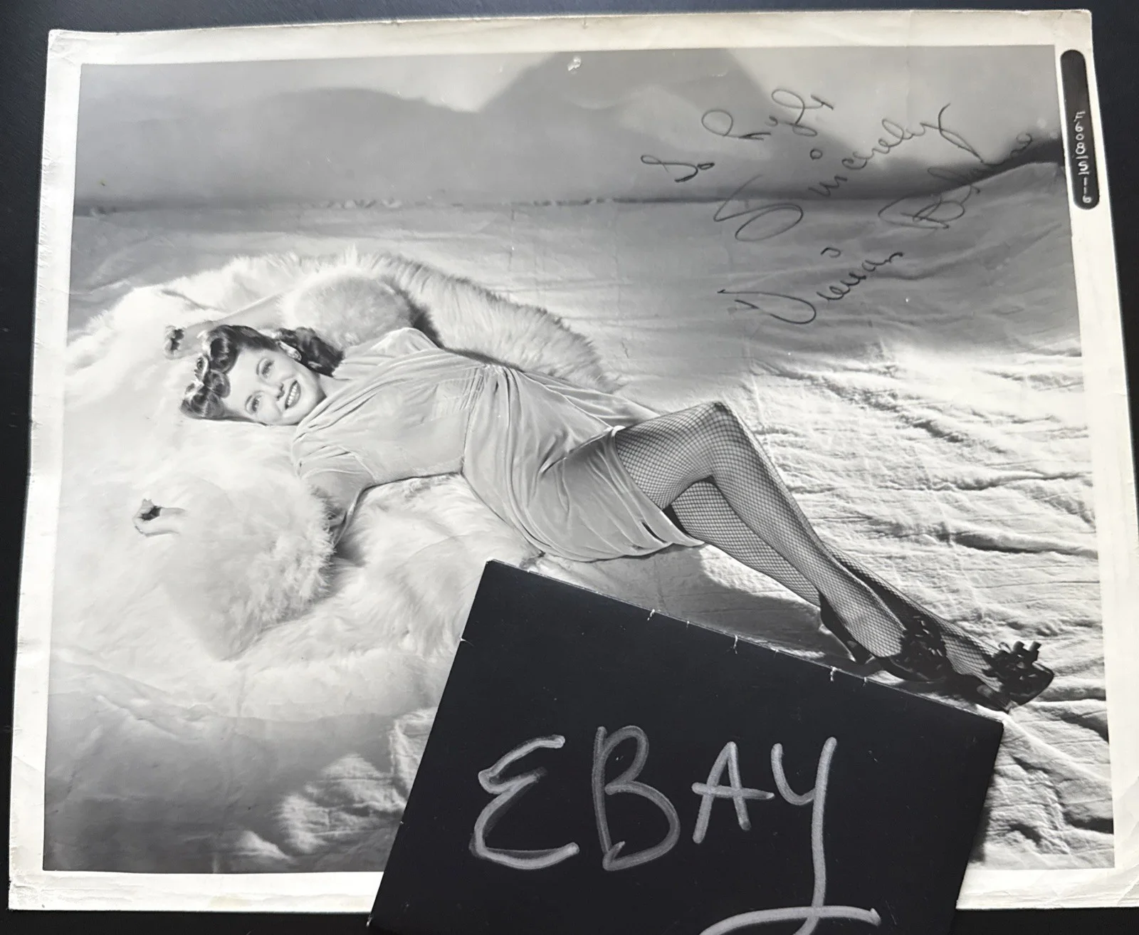 Screen Legend Vivian Blaine SIGNED PHOTO Autograph COA 8x10, изображение 2