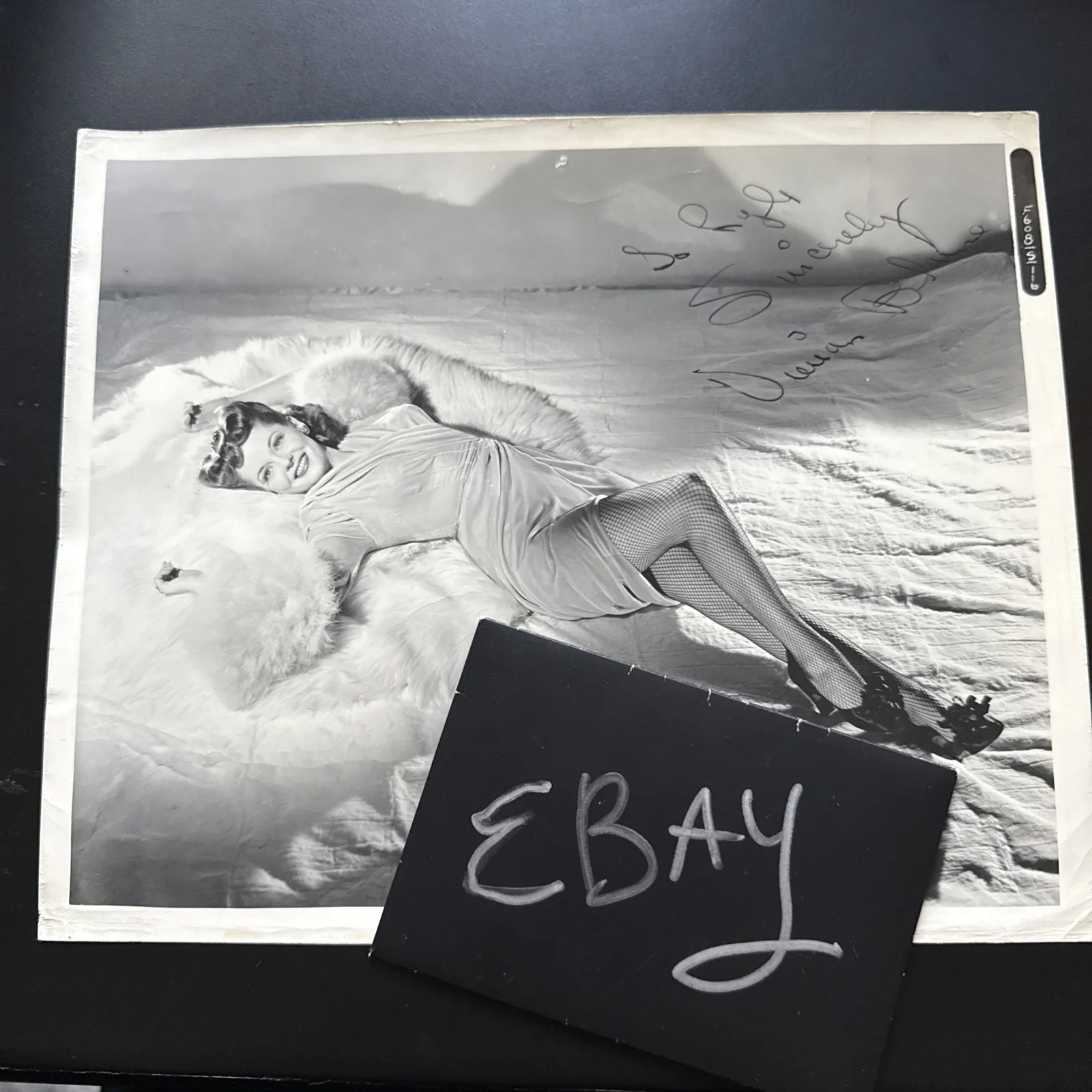 Screen Legend Vivian Blaine SIGNED PHOTO Autograph COA 8x10, изображение 3