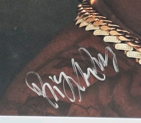 Bigxthaplug Rapper Country Star Signed Take Care Vinyl BAS The Largest, image 2
