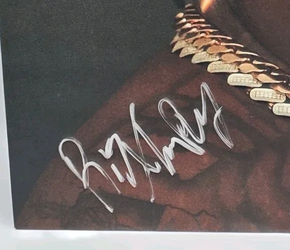 Bigxthaplug Rapper Country Star Signed Take Care Vinyl BAS The Largest, изображение 2