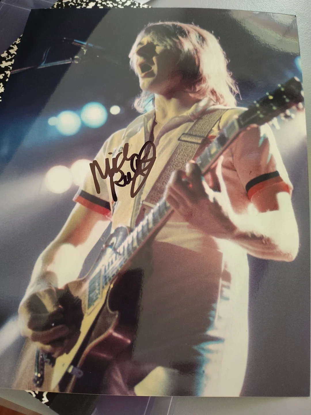 Bad Company Signed Mick Ralphs 8x10 Photo Bad Co Proof Shown, изображение 3