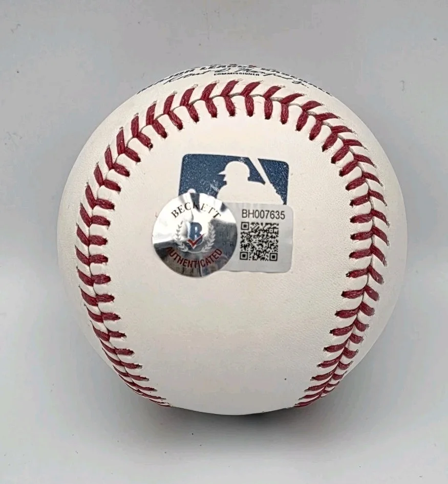 Bigxthaplug Rapper Country Star Signed ROMLB Baseball BAS The Largest, image 2