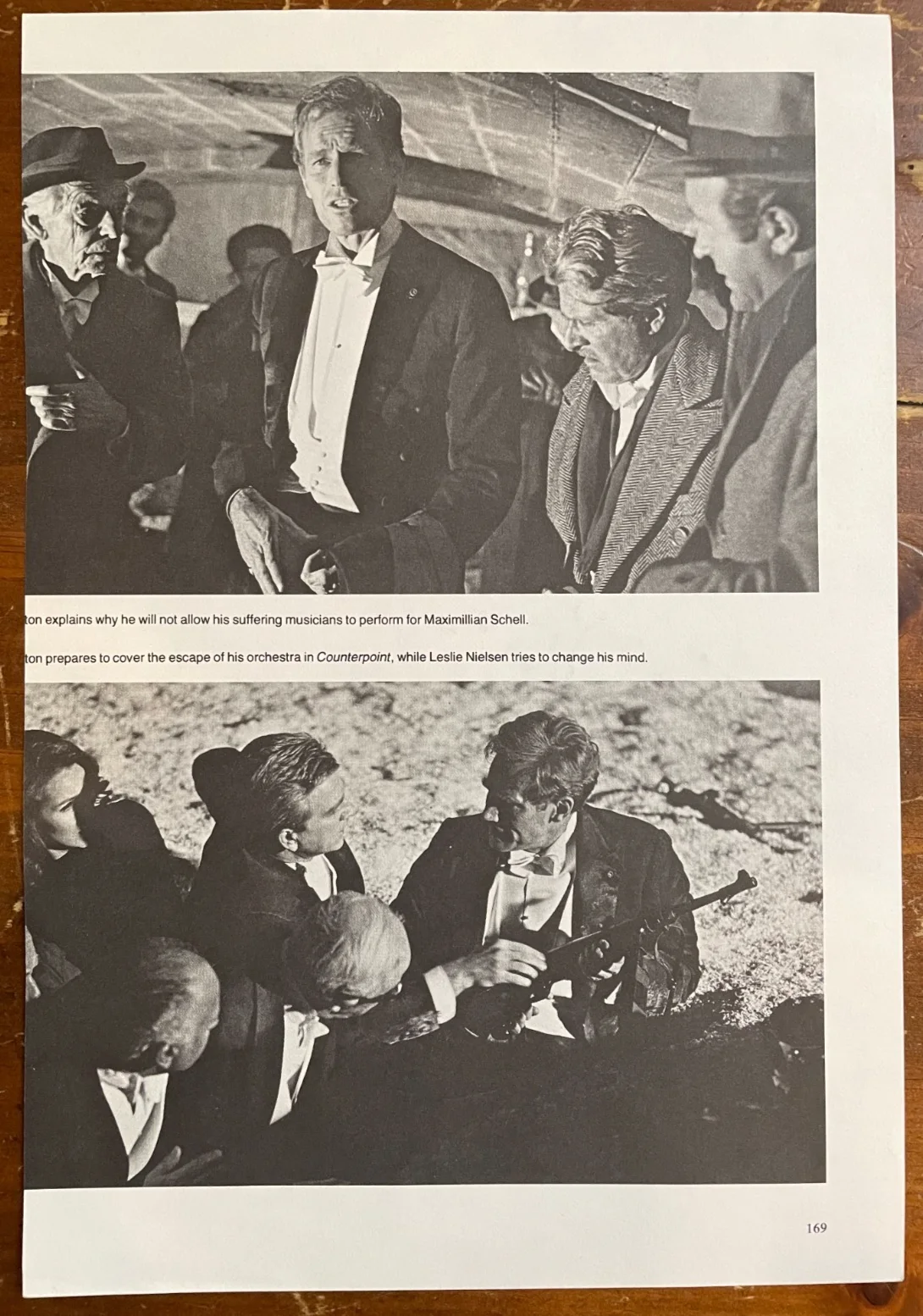Charlton Heston — Charlton Heston Signed Autograph Signature 7.5x11 B&W Magazine Photo Will Penny, image 3