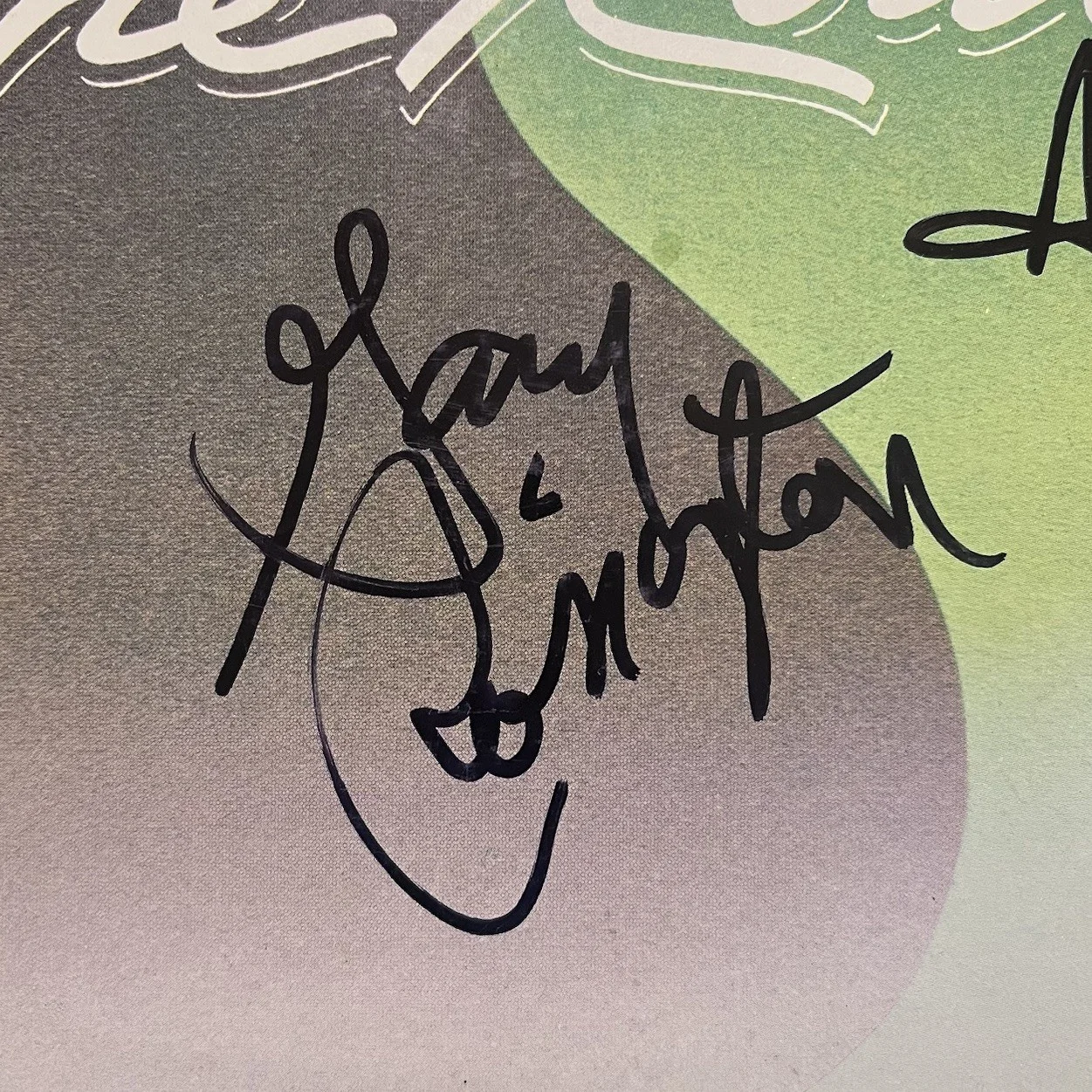Lynyrd Skynyrd Gary Rossington Signed Autograph Nuthin Fancy Vinyl Album, изображение 2