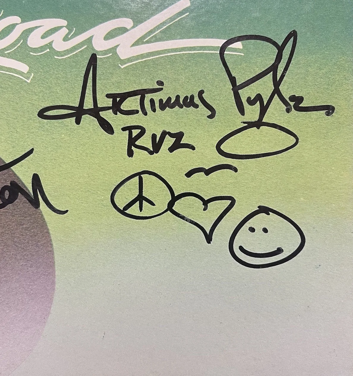 Lynyrd Skynyrd Gary Rossington Signed Autograph Nuthin Fancy Vinyl Album, изображение 3