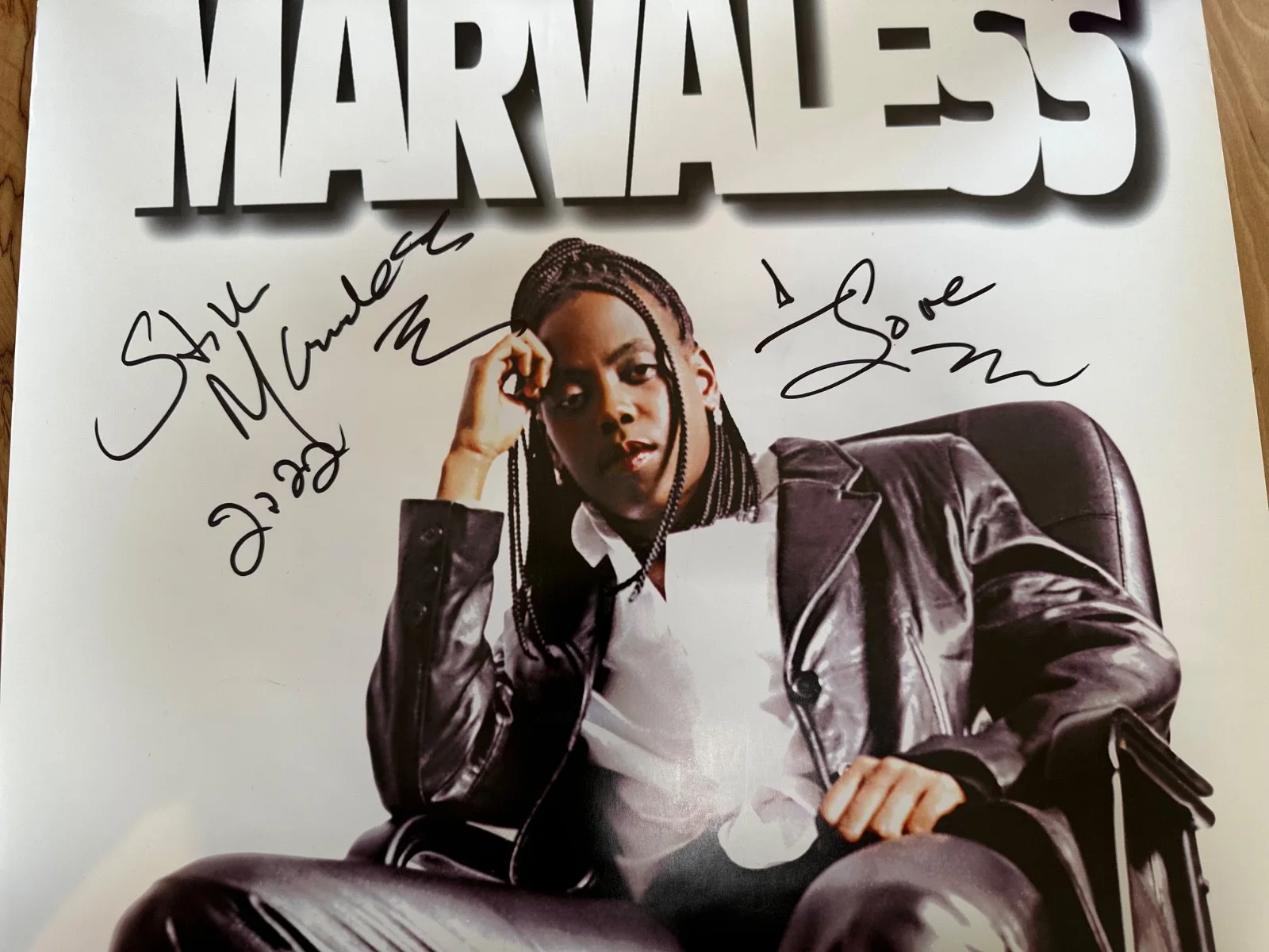 Marvaless Signed Poster Rap Hip Hop Bay Area Sacramento Authentic RARE, изображение 3