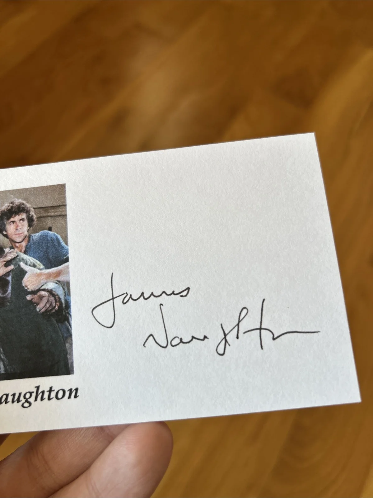 James Naughton — James Naughton Signed Card - Planet of the Apes 1974 TV Show Series AUTHENTIC, изображение 4