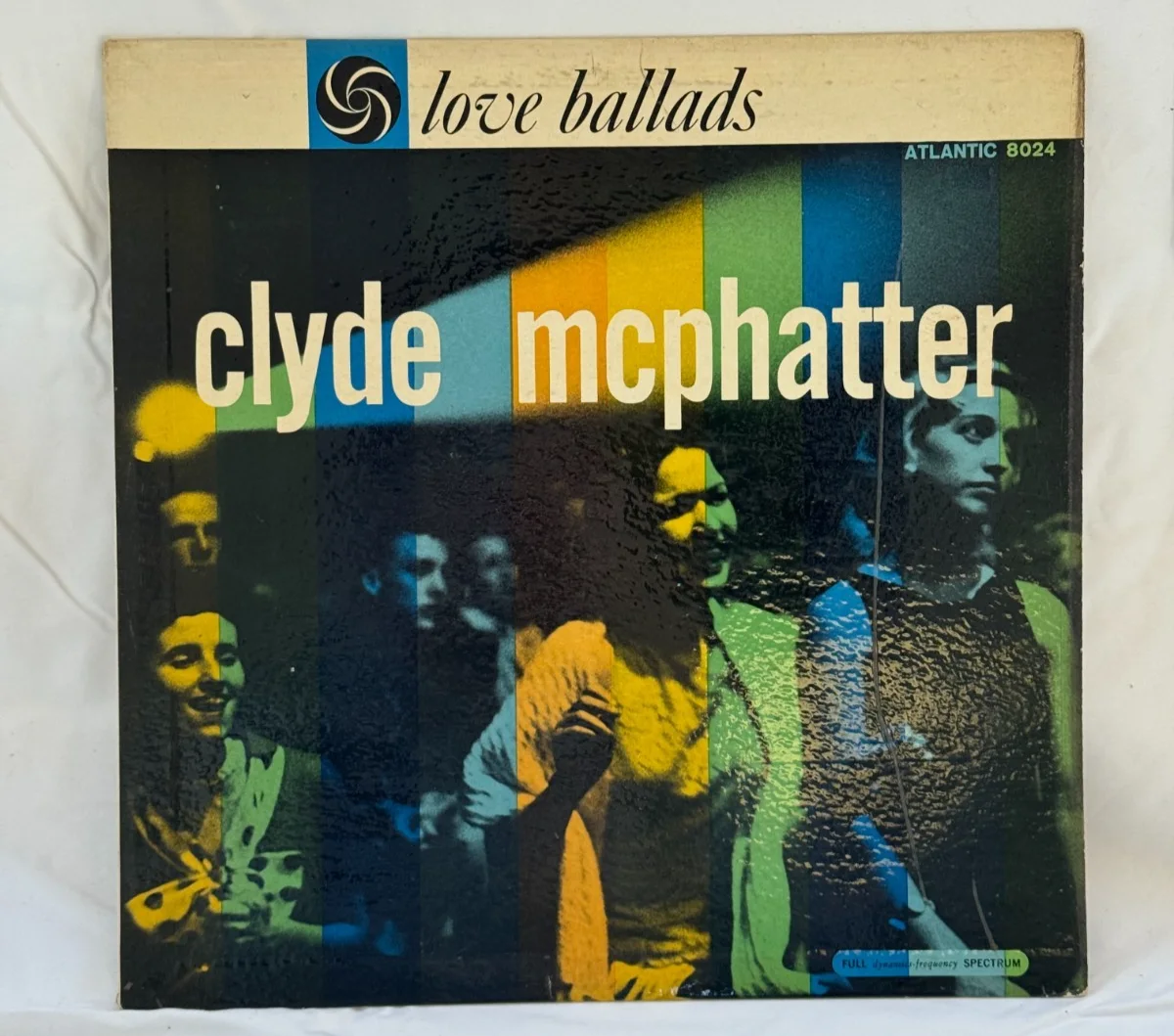 Clyde McPhatter - Signed Love Ballads Vinyl Cover w/ Record, изображение 3