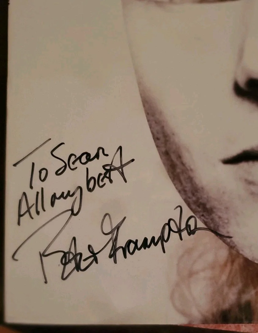Peter Frampton Signed Autographed Record Album Cover Premonition Authenticated, image 3
