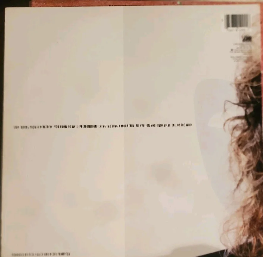 Peter Frampton Signed Autographed Record Album Cover Premonition Authenticated, image 4