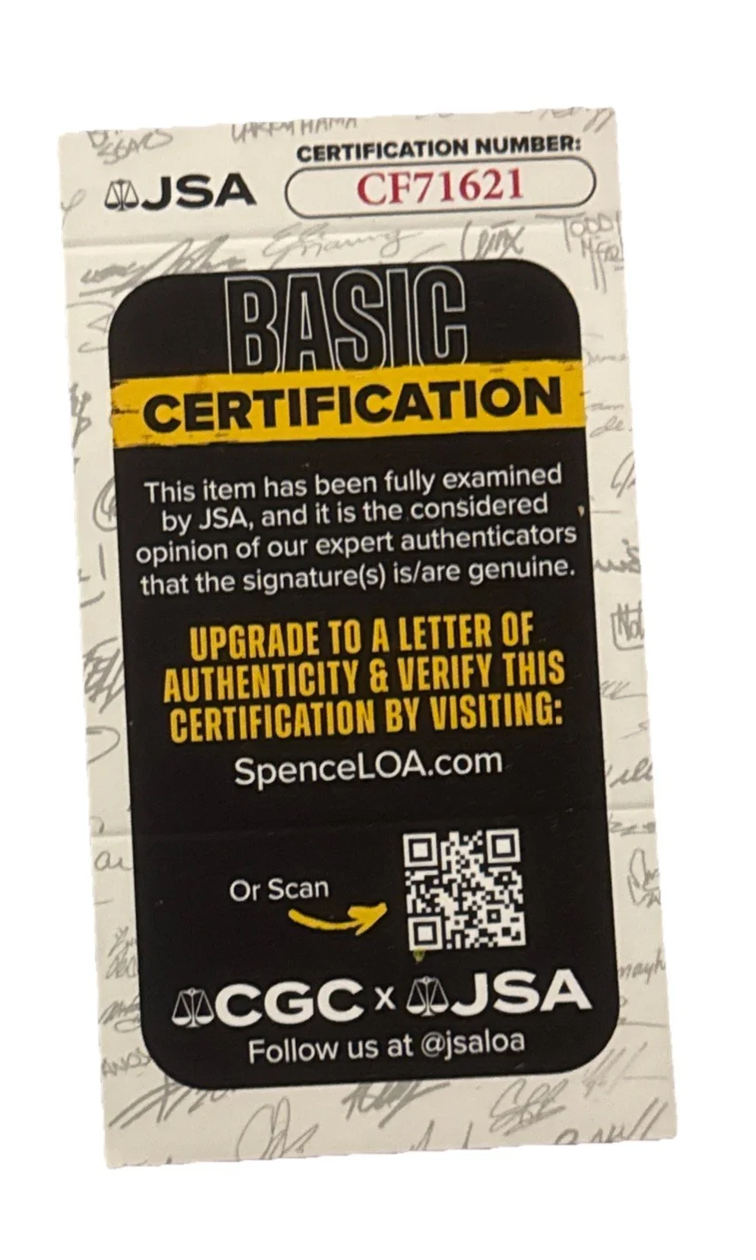 Julia Fox, Benny Safdie, Josh Safdie — JOSH SAFDIE SIGNED AUTOGRAPH UNCUT GEMS BLANK SKETCH JSA COA AUTHENTIC PROOF, image 3
