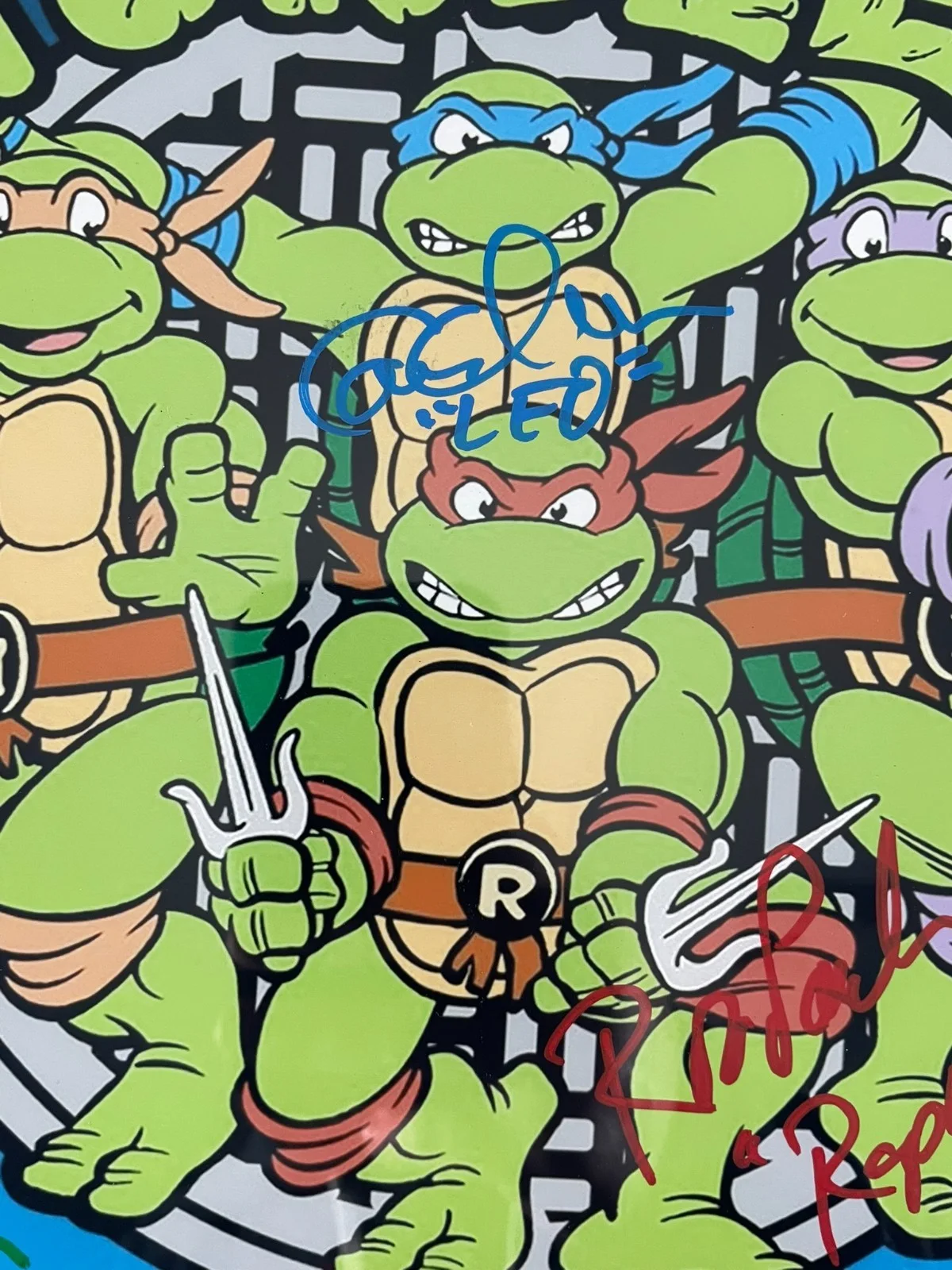 Kevin Eastman — Teenage Mutant Ninja Turtles Cast Signed Photo Framed Matted Display BAS JSA COA, изображение 4