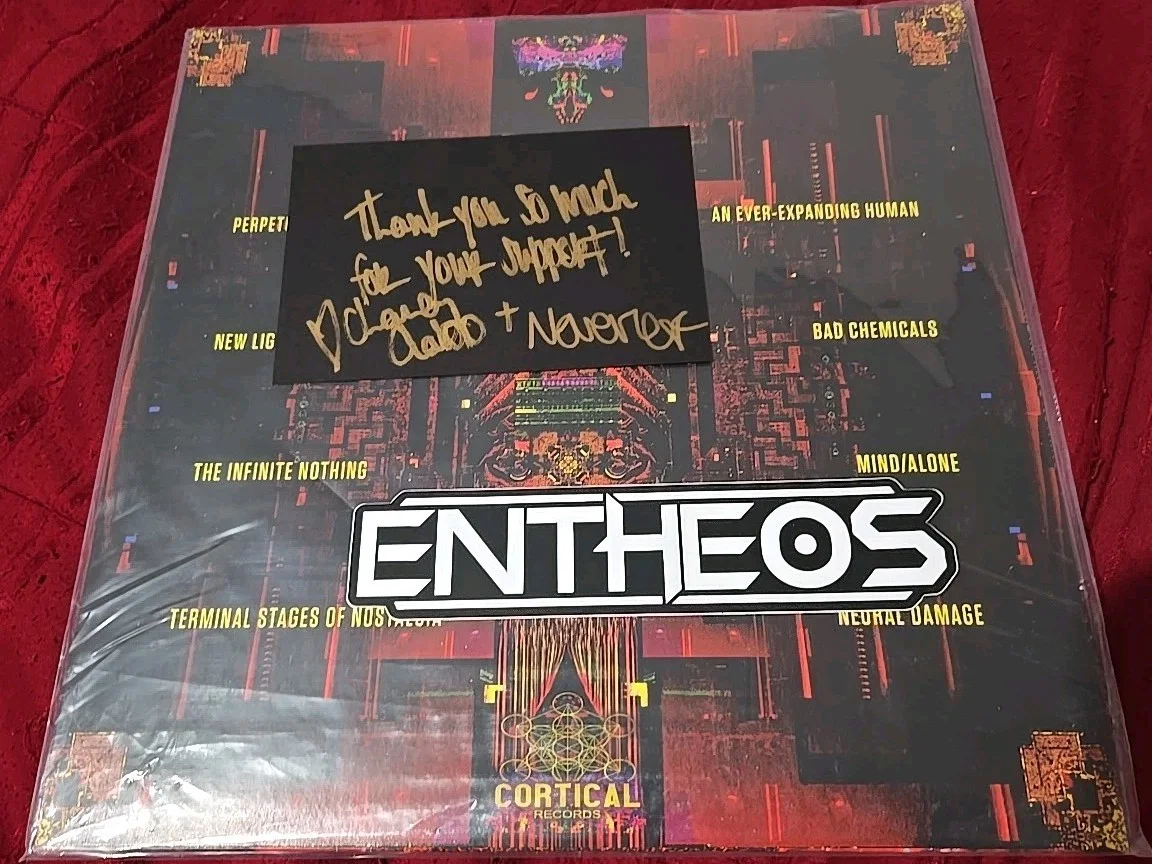 Entheos The Infinite Nothing Ltd Ed Splatter Vinyl Record SIGNED Jacket (Jinjer), image 3