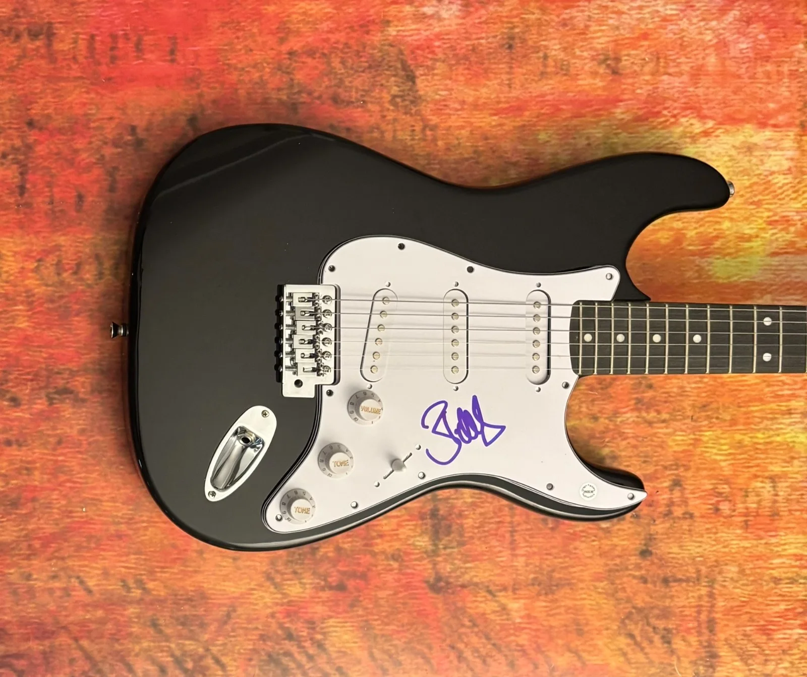 GFA Rage Against the Machine * BRAD WILK * Signed Electric Guitar PROOF COA, image 2