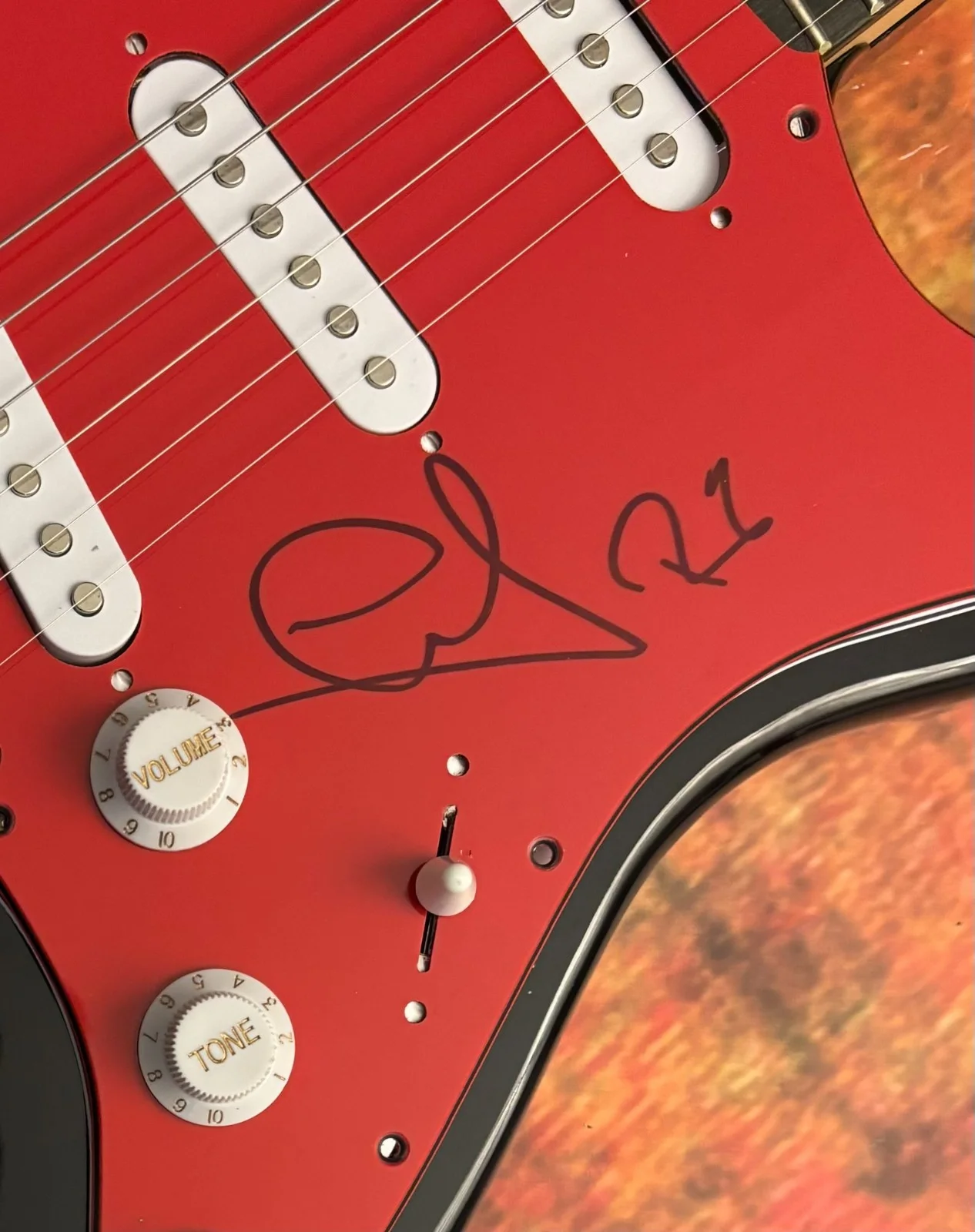 GFA Graham & Russell Hitchock * AIR SUPPLY * Signed Electric Guitar COA, image 3