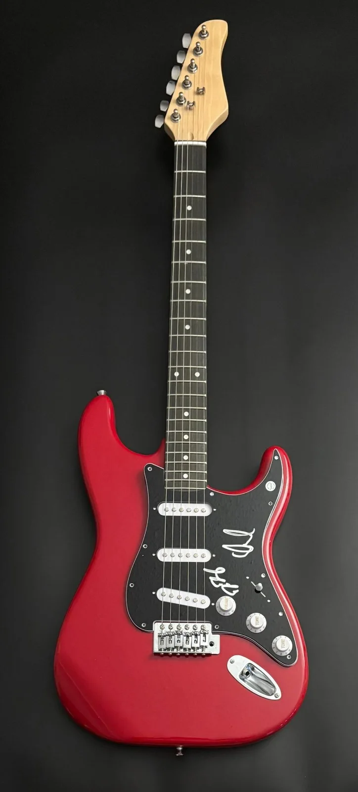 GFA David Draiman & Dan Donegan * DISTURBED * Band Signed Electric Guitar COA, image 2